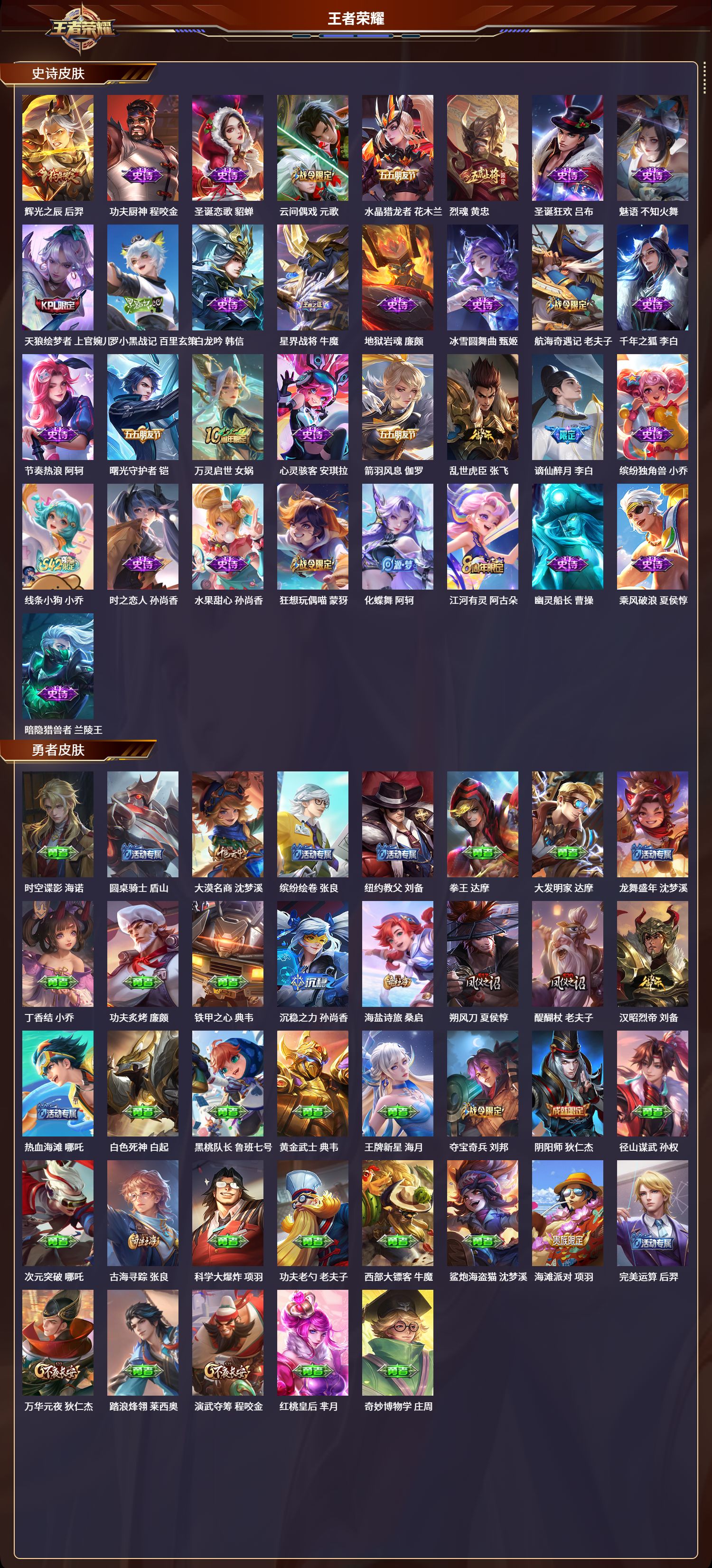 WZLX4246104王者荣耀账号详情图3 WZLX4246104王者荣耀账号详情图3