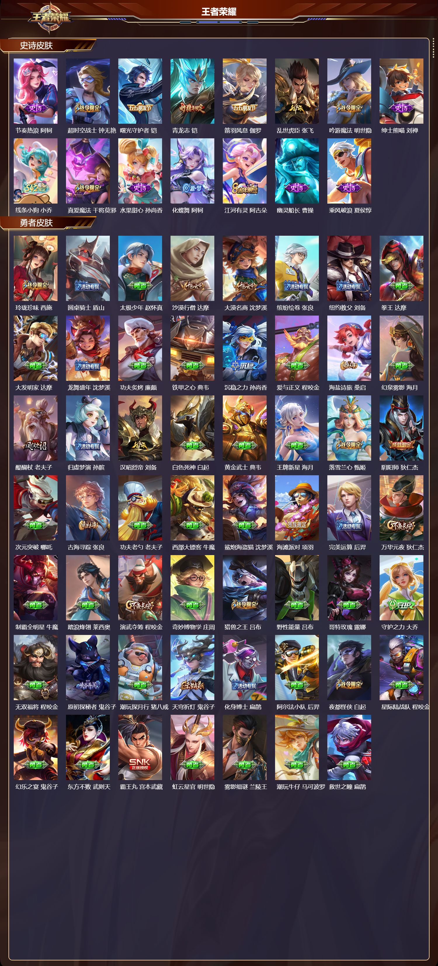 WZCMW4256427王者荣耀账号详情图7 WZCMW4256427王者荣耀账号详情图7