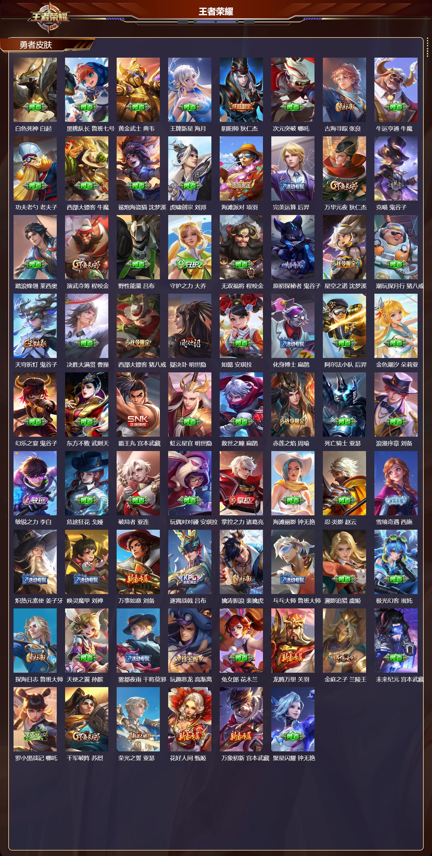 WZQM4246751王者荣耀账号详情图4 WZQM4246751王者荣耀账号详情图4