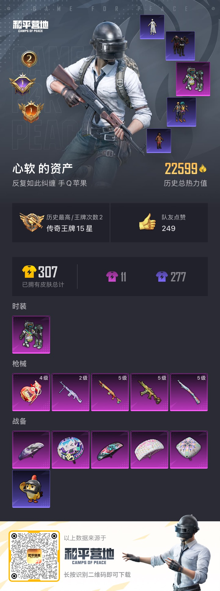 HPSJ4136006和平精英账号详情图2