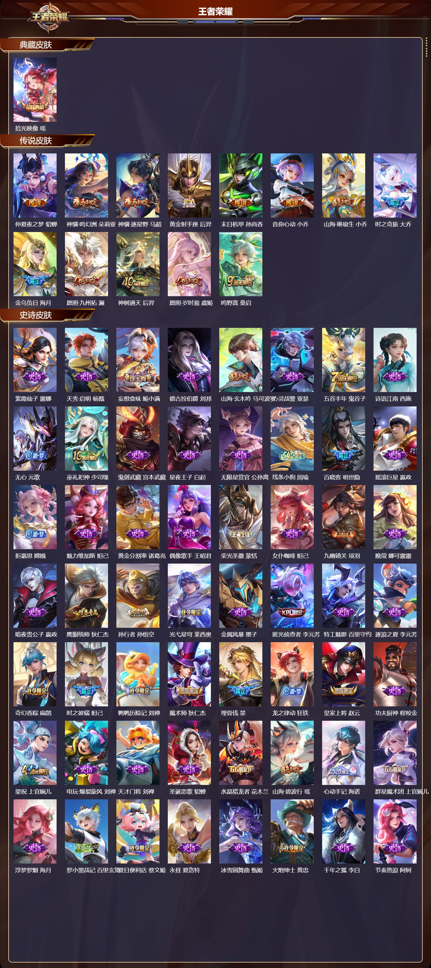 WZCMW4257320王者荣耀账号详情图6