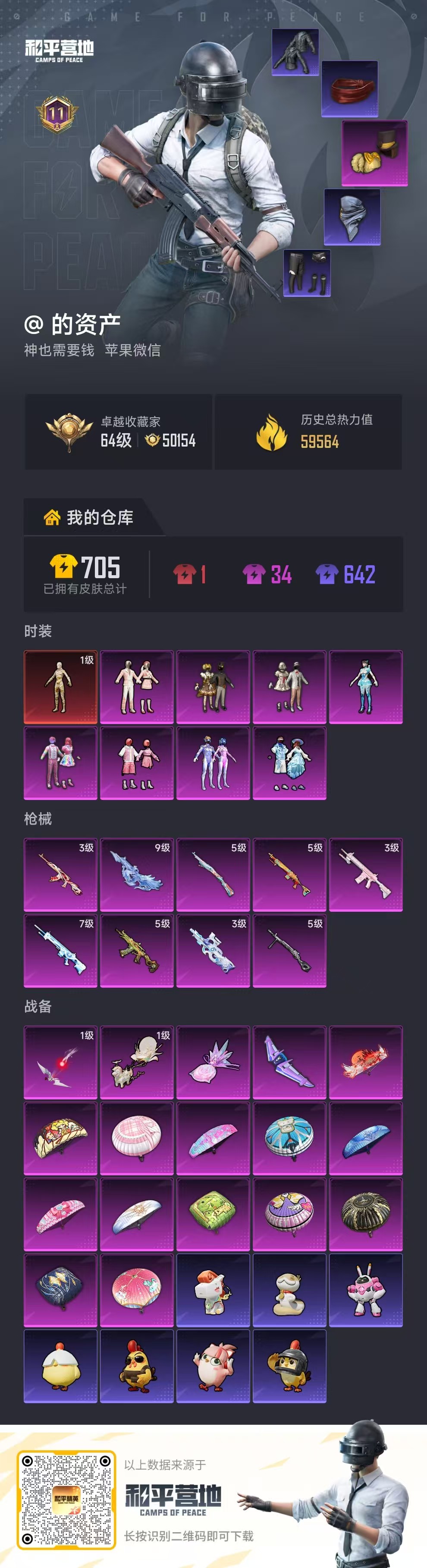 HPSJ4136025和平精英账号详情图2