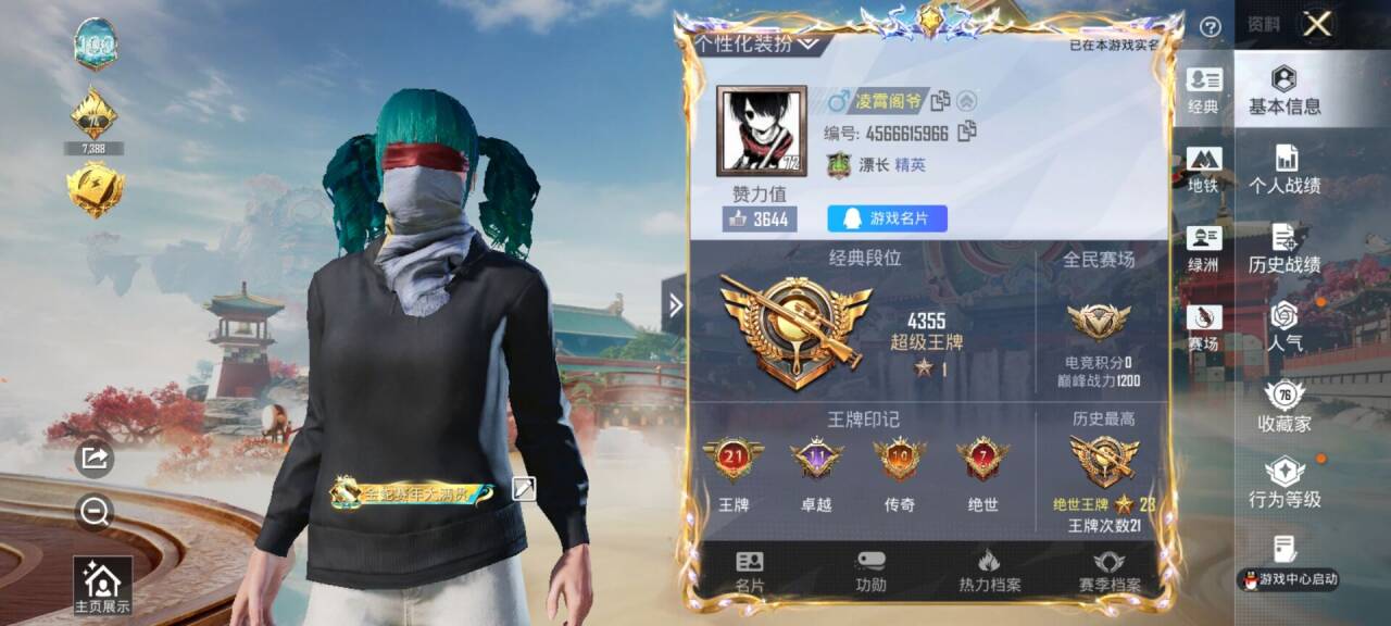 HPSJ4135645和平精英账号详情图3 HPSJ4135645和平精英账号详情图3