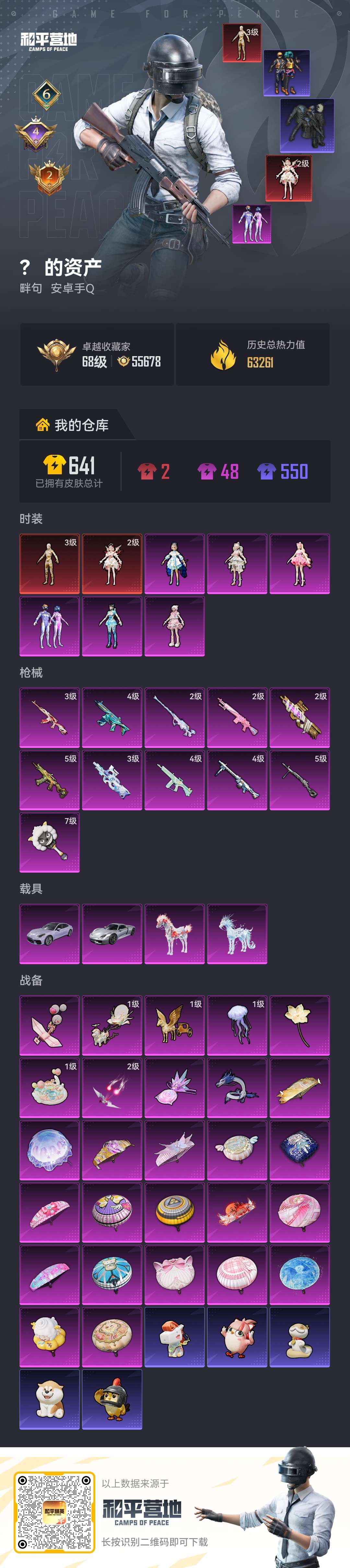 HPLX4137462和平精英账号详情图2