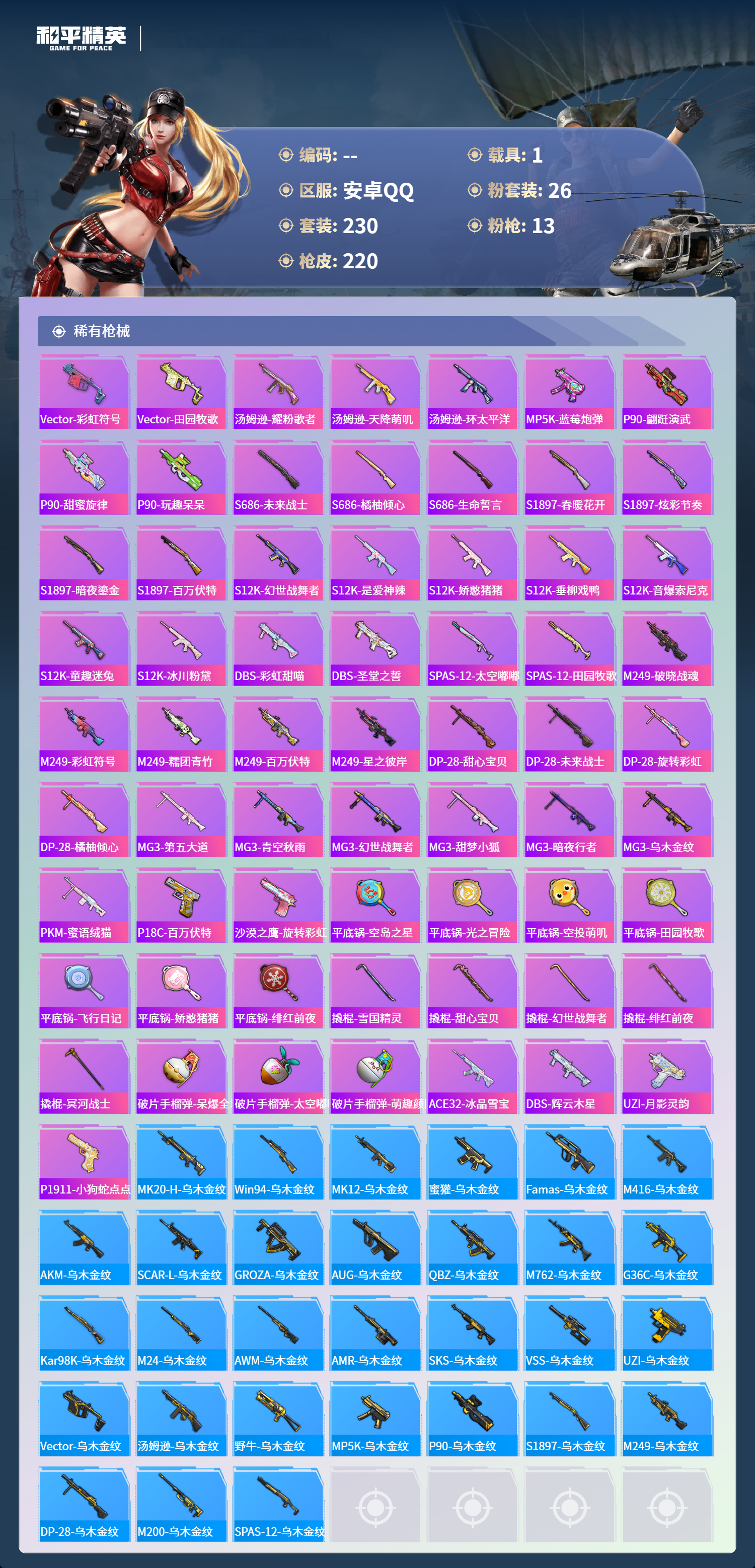 HPCMW4143119和平精英账号详情图6 HPCMW4143119和平精英账号详情图6