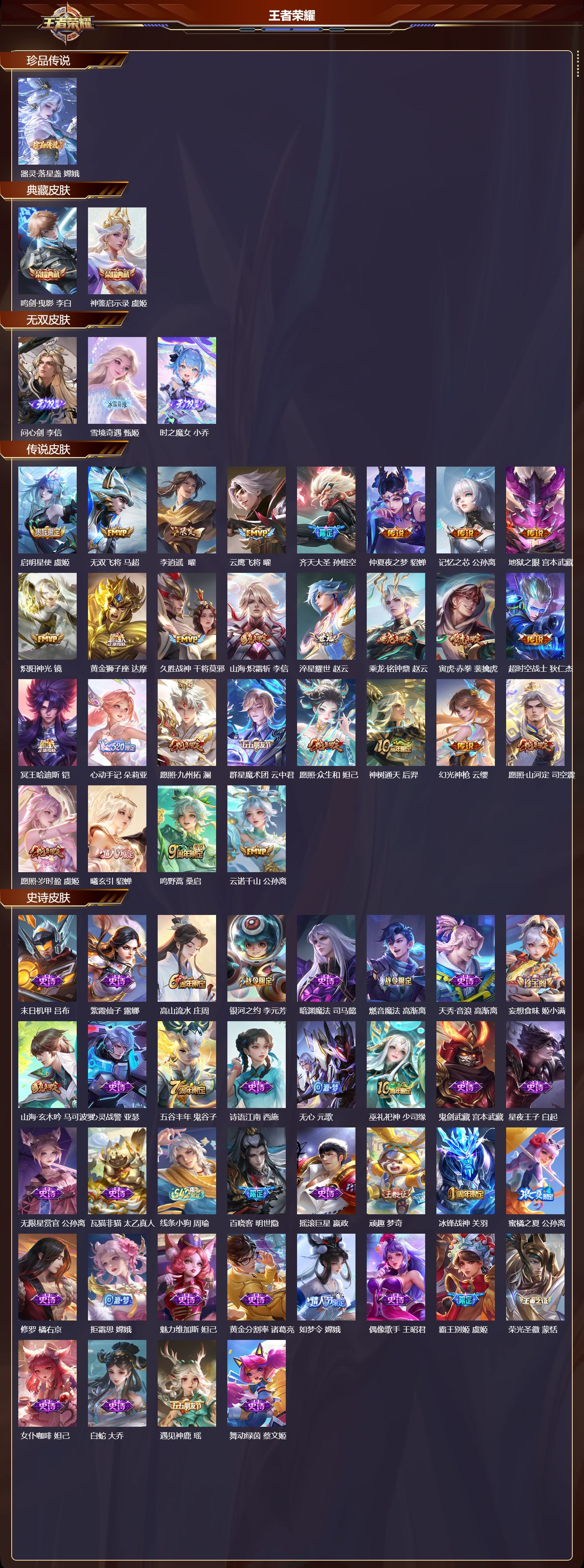 WZCMW4256339王者荣耀账号详情图6