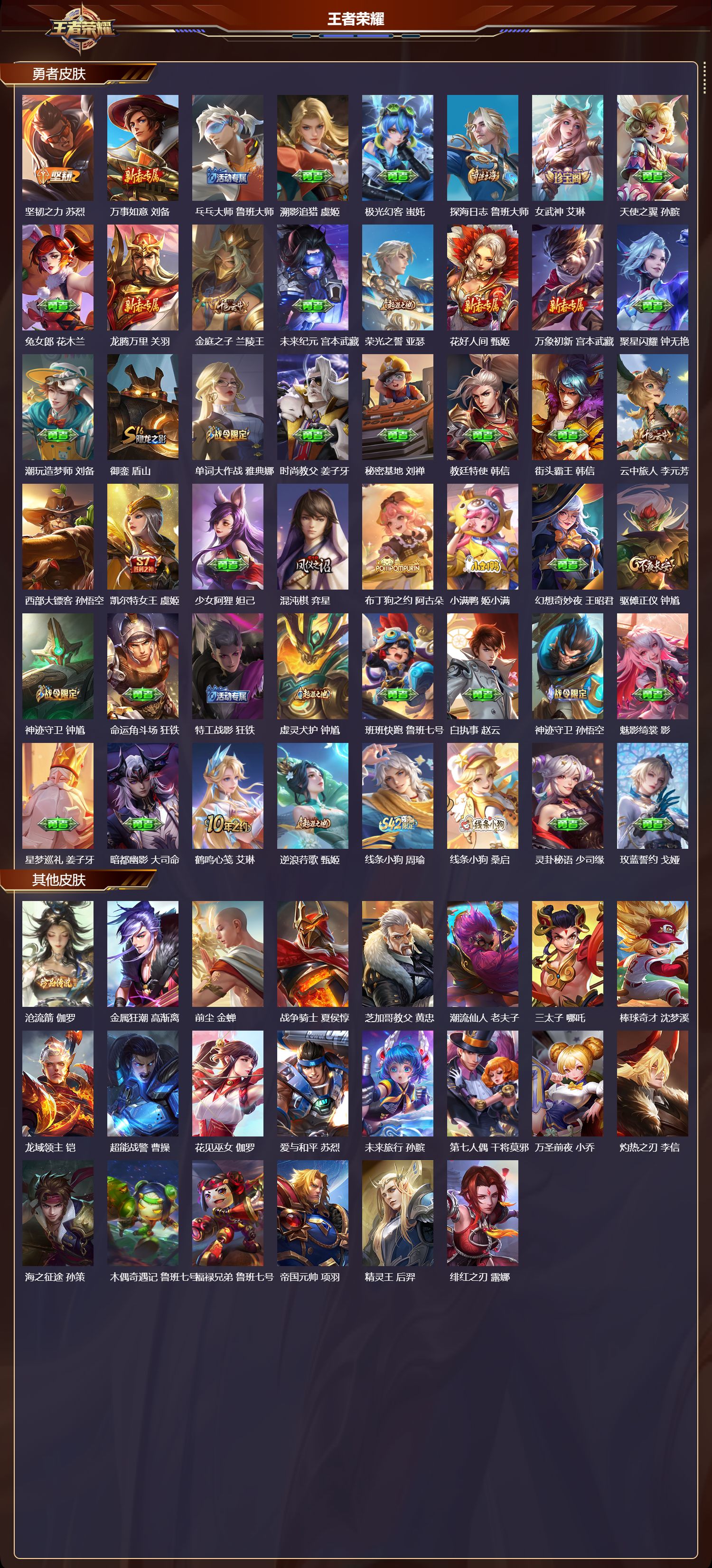 WZQM4246485王者荣耀账号详情图5 WZQM4246485王者荣耀账号详情图5