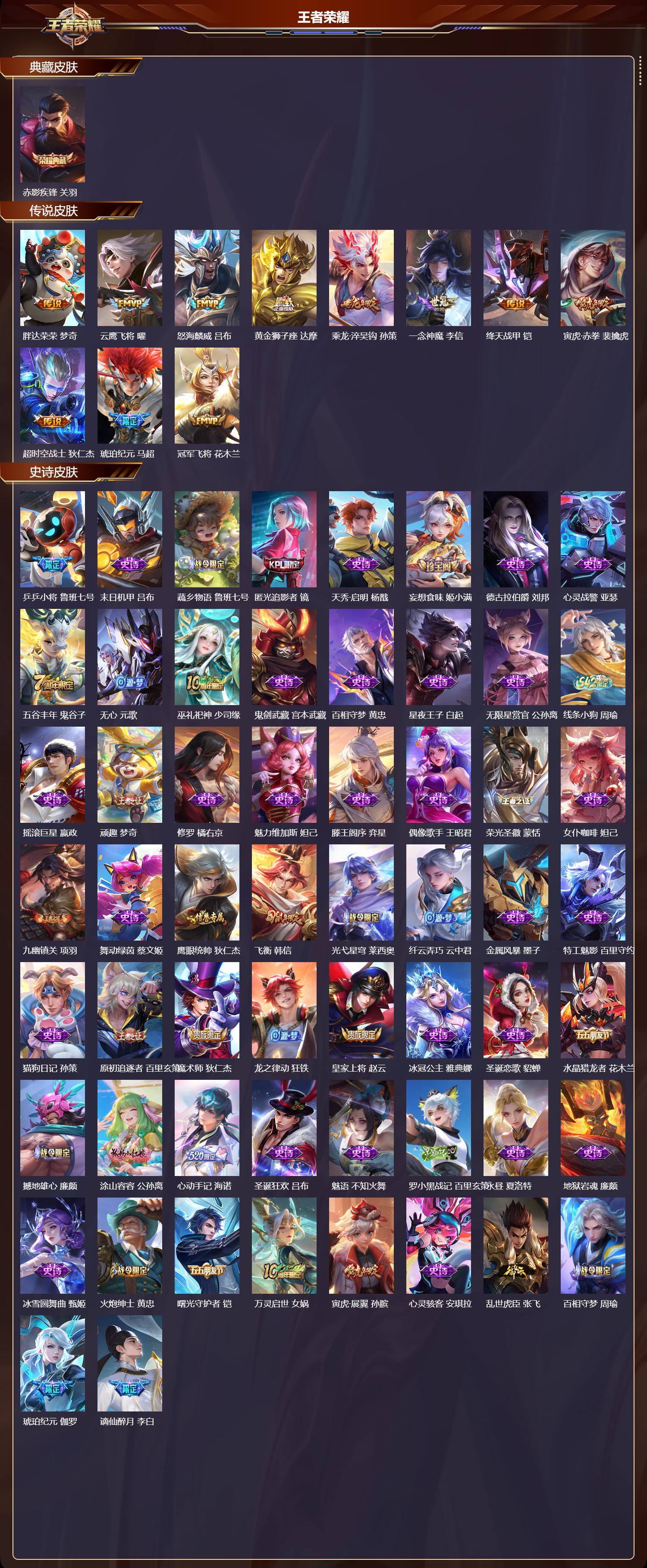 WZCMW4256404王者荣耀账号详情图6 WZCMW4256404王者荣耀账号详情图6