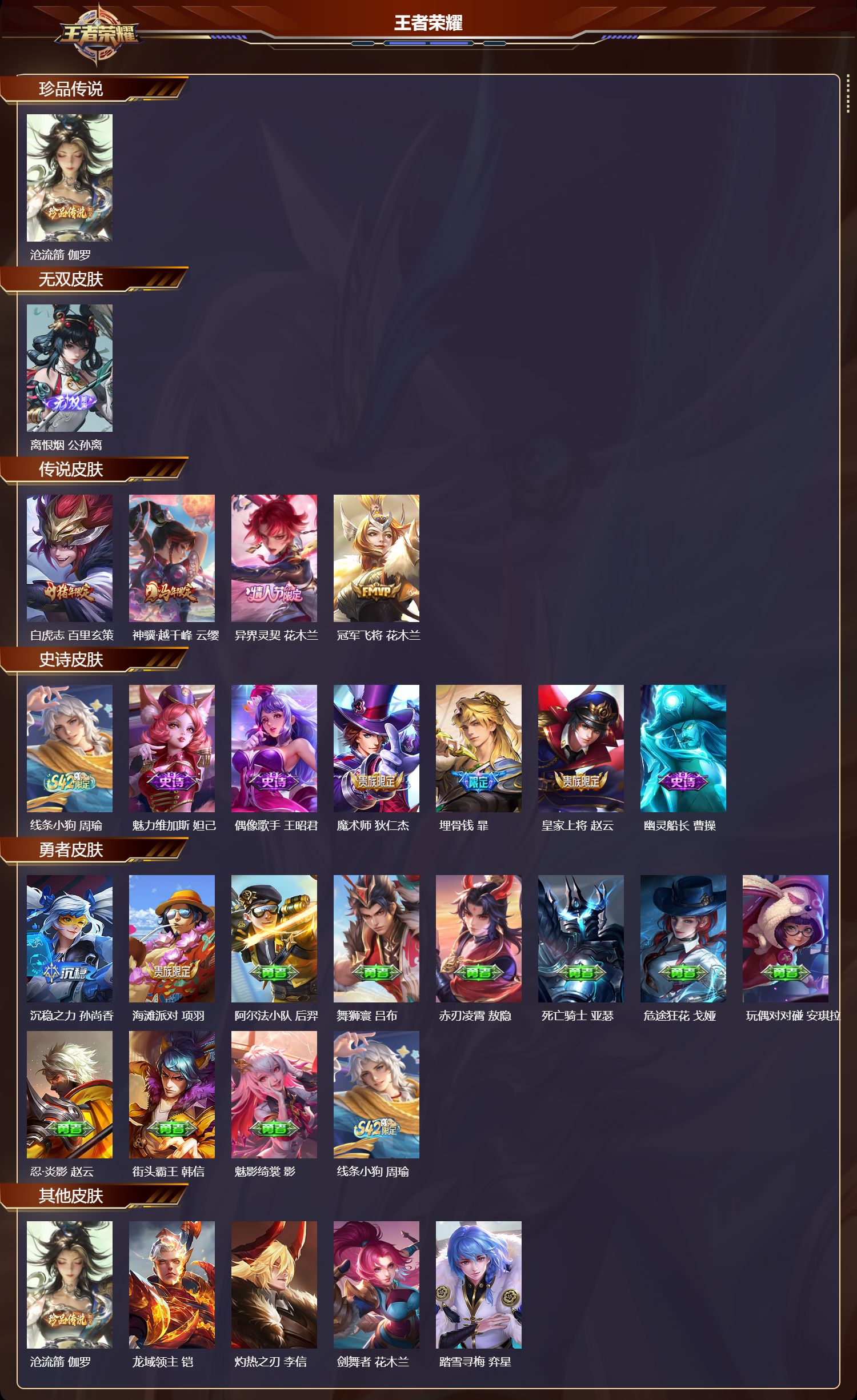 WZCMW4256395王者荣耀账号详情图6