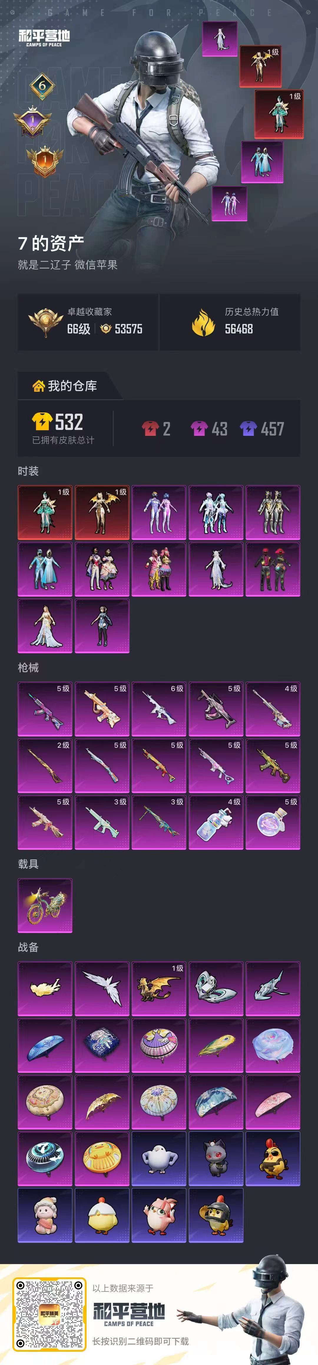 HPSJ4135701和平精英账号详情图2