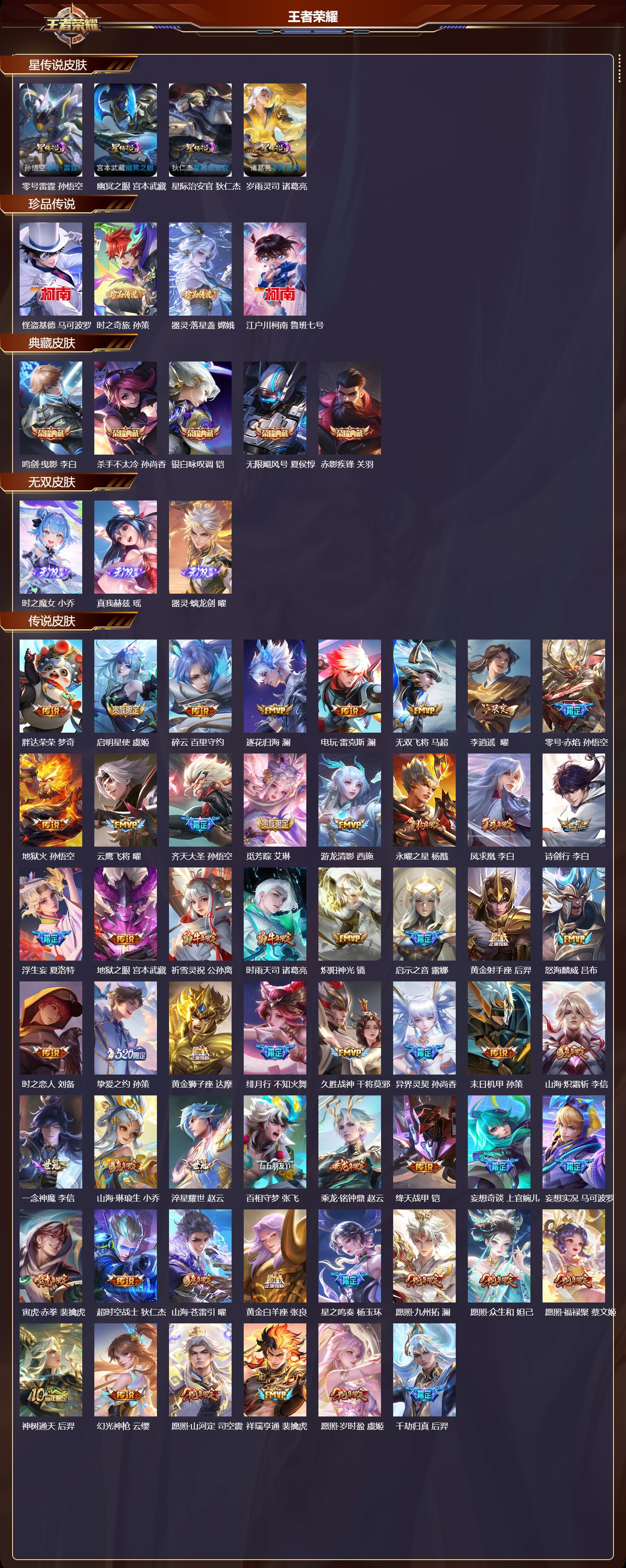 WZMK4246870王者荣耀账号详情图2 WZMK4246870王者荣耀账号详情图2