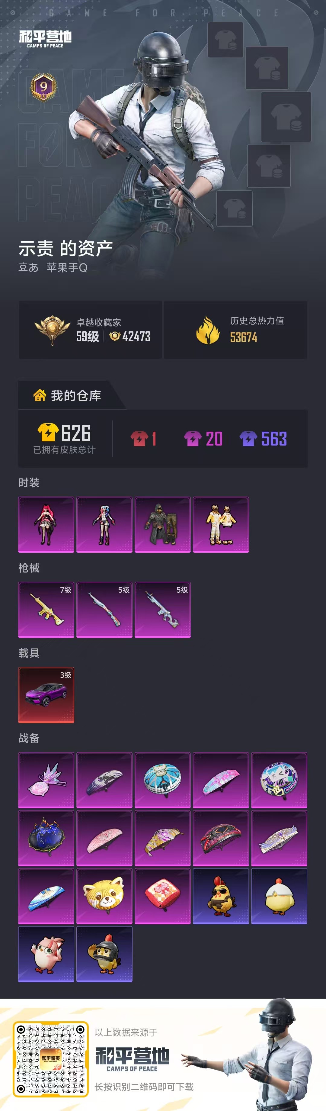 HPCMW4136529和平精英账号详情图2