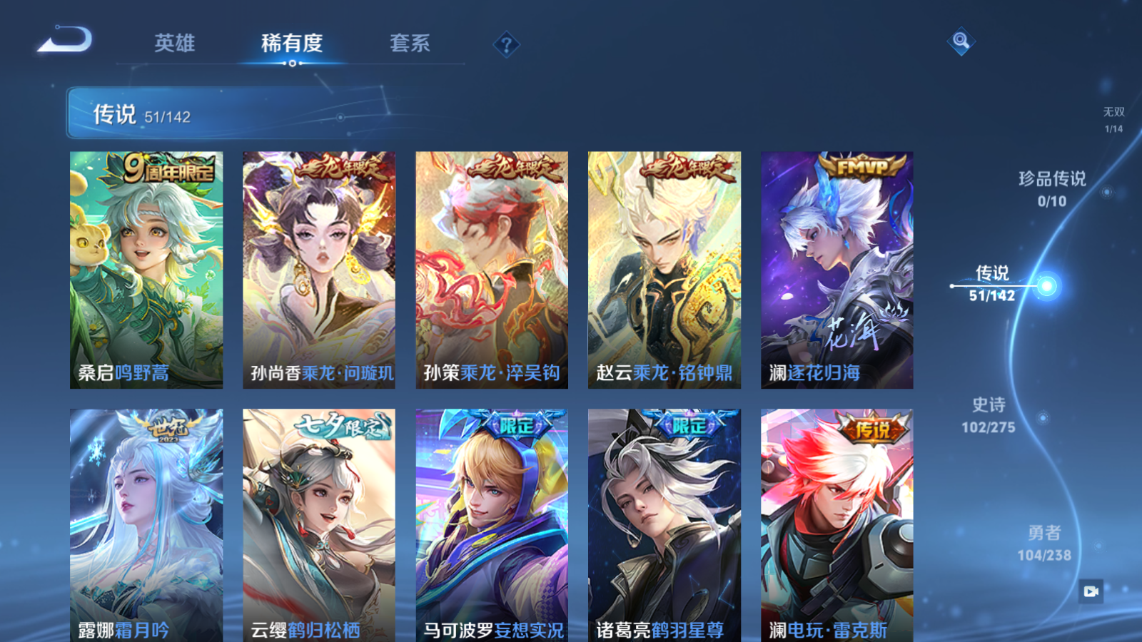 WZLX4250679王者荣耀账号详情图8