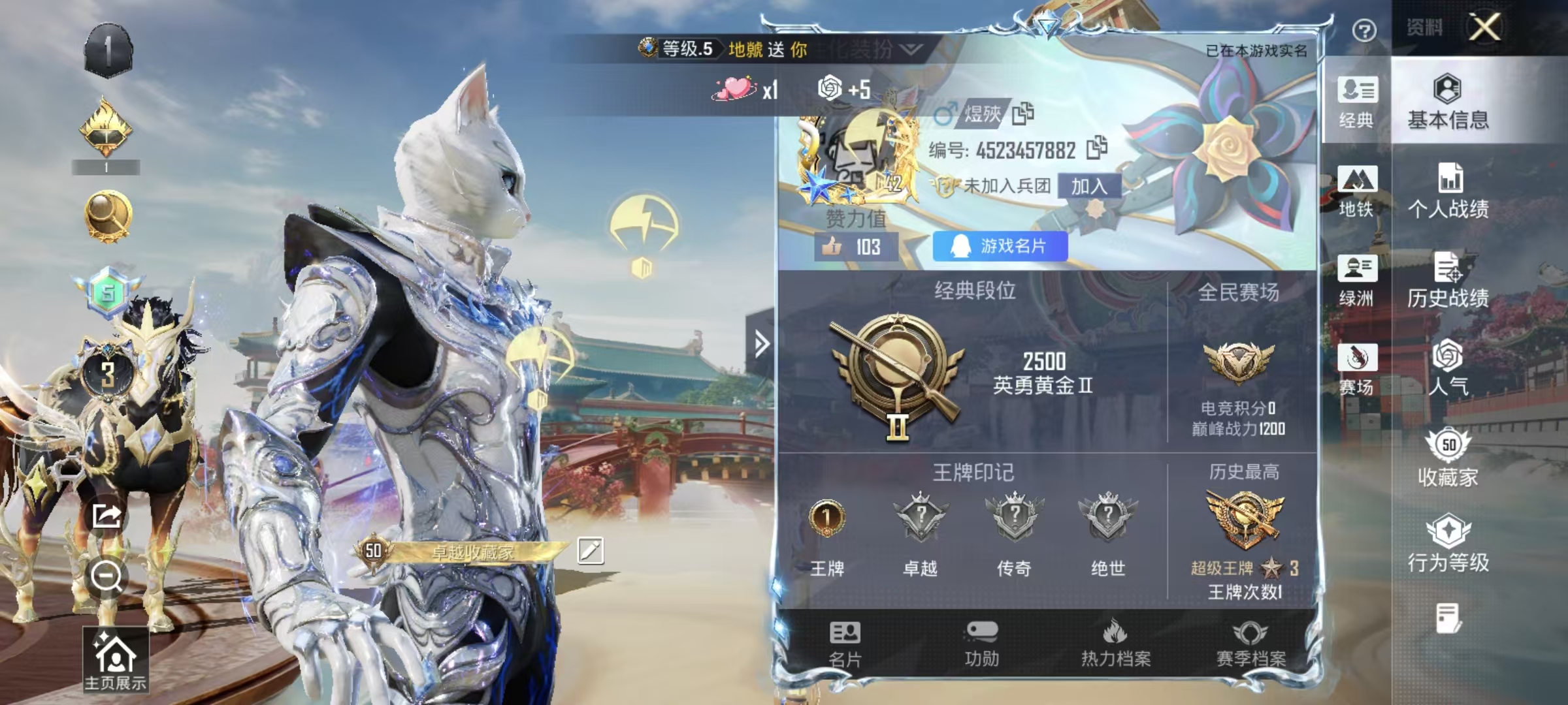 HPSJ4136014和平精英账号详情图3 HPSJ4136014和平精英账号详情图3