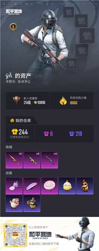 HPCMW4138119和平精英账号详情图2 HPCMW4138119和平精英账号详情图2