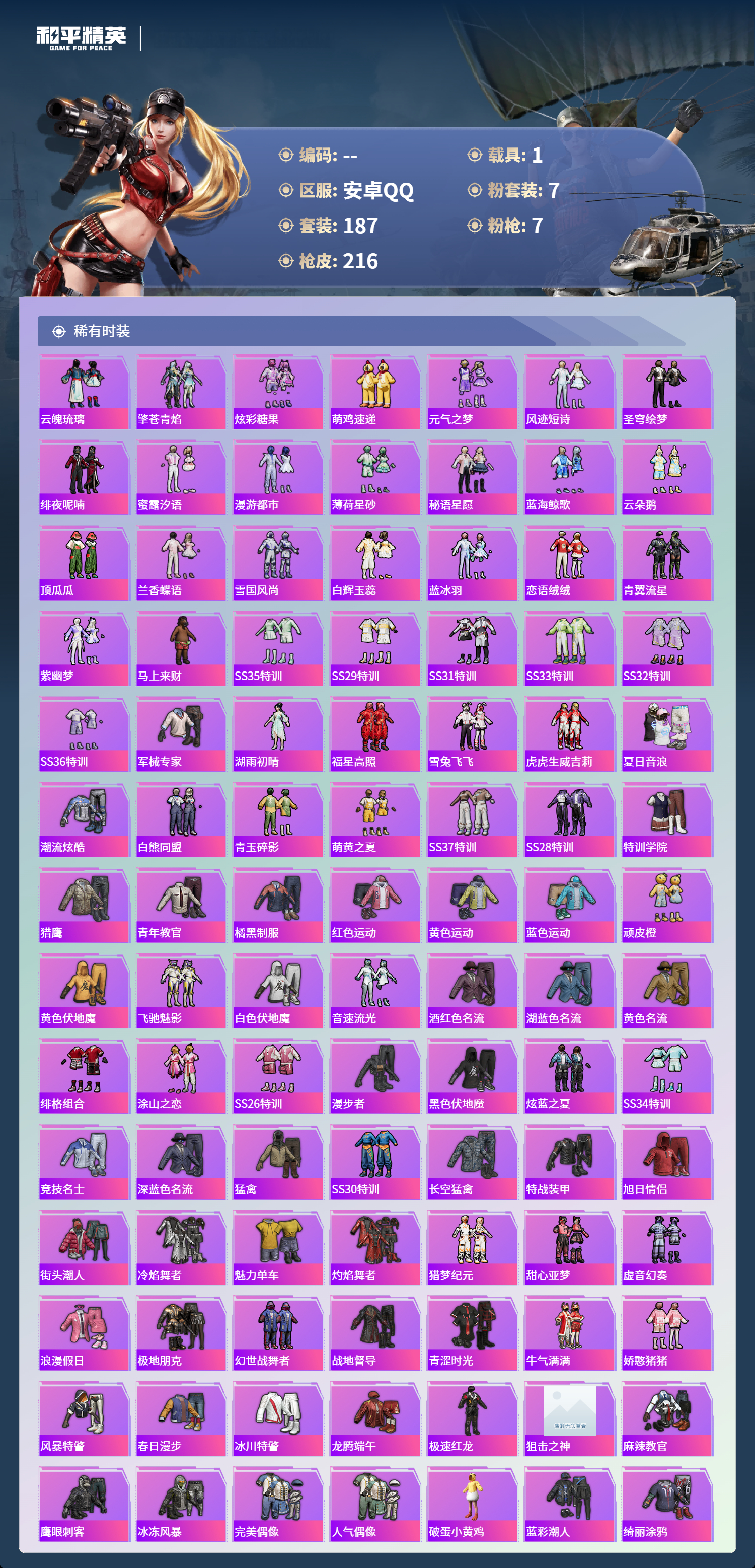 HPCMW4142901和平精英账号详情图3