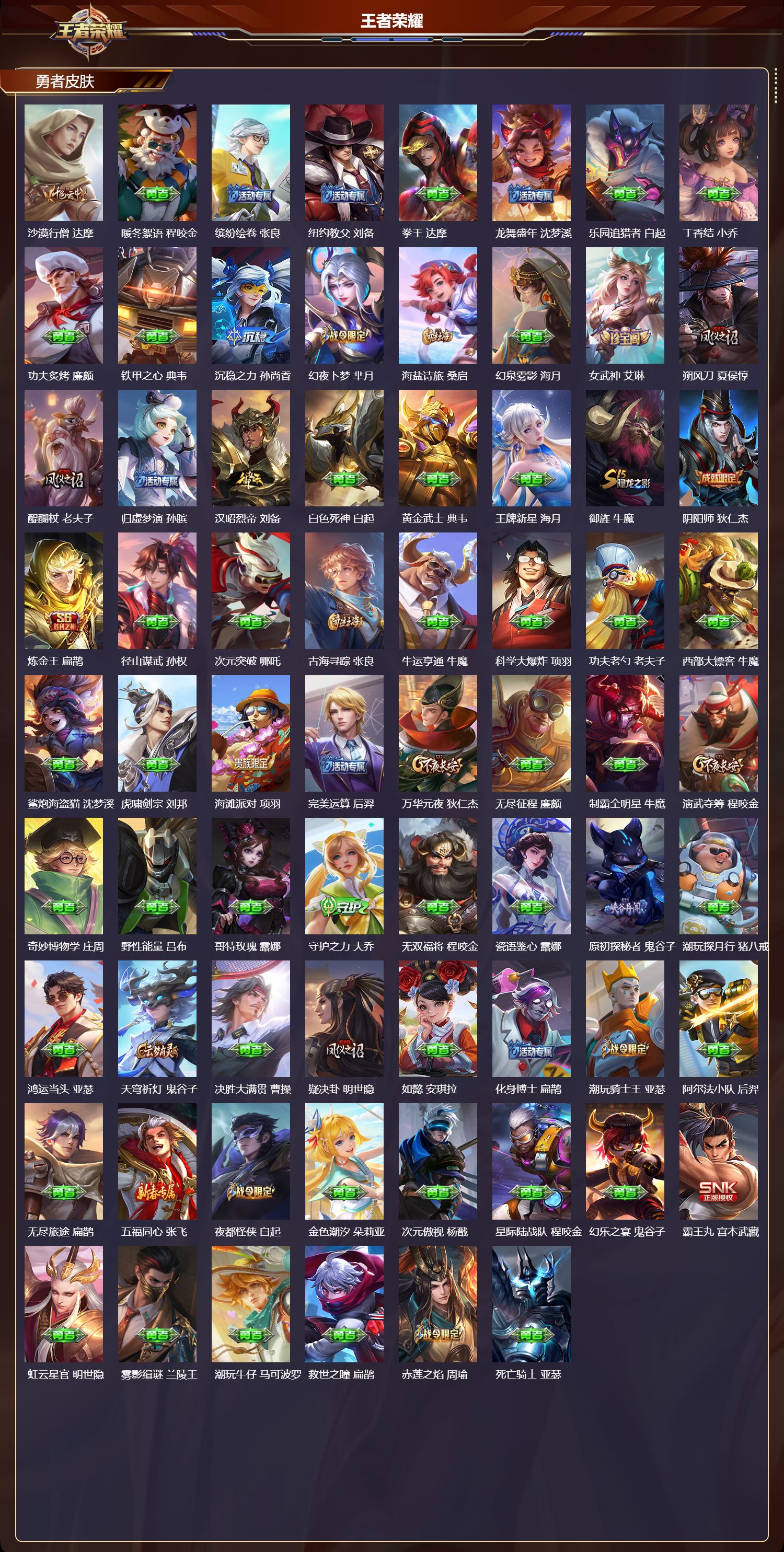 WZMK4247911王者荣耀账号详情图4 WZMK4247911王者荣耀账号详情图4