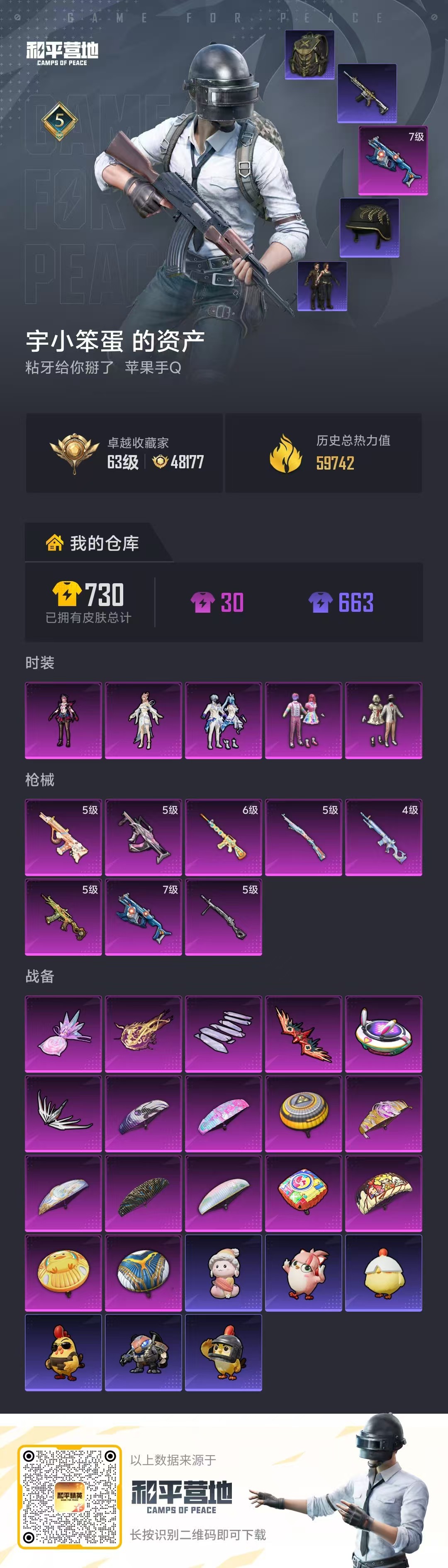 HPSJ4137142和平精英账号详情图2