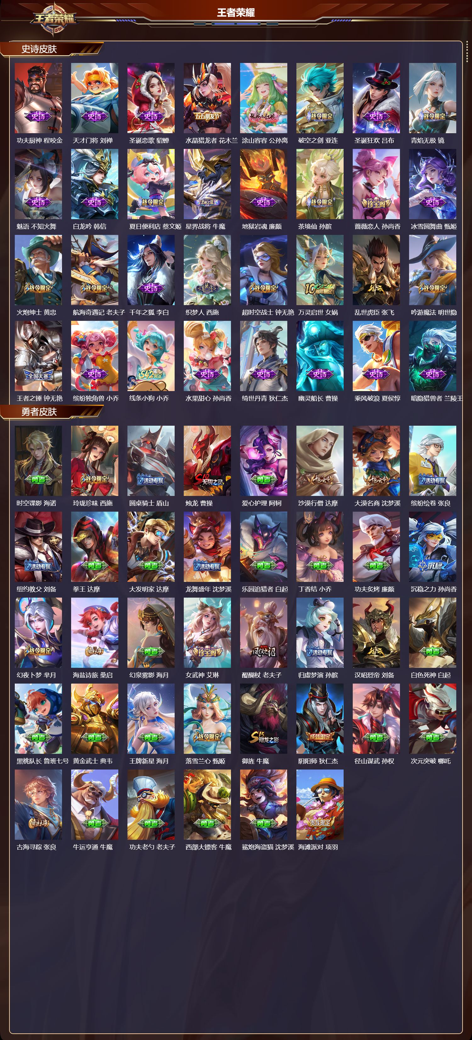 WZMK4249138王者荣耀账号详情图3 WZMK4249138王者荣耀账号详情图3