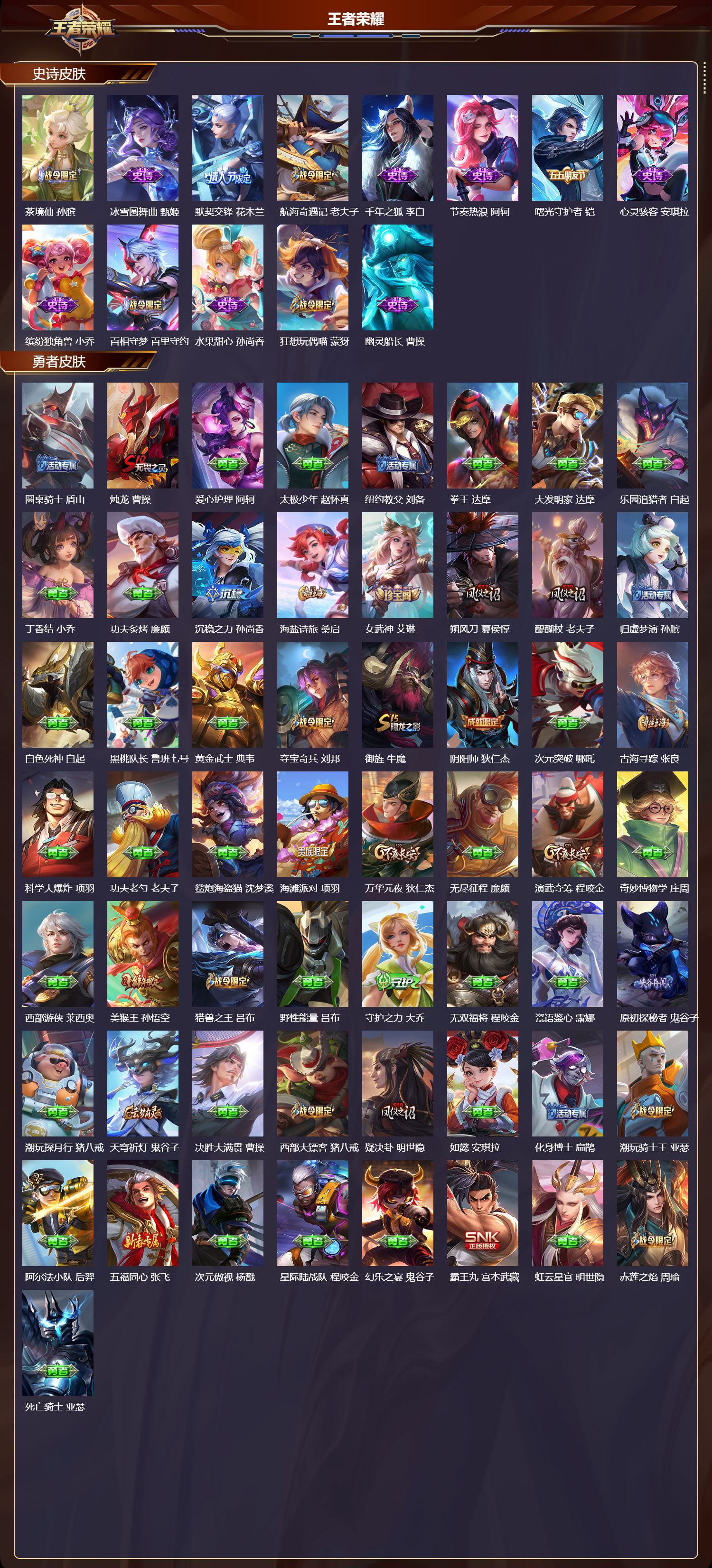 WZQM4247089王者荣耀账号详情图3 WZQM4247089王者荣耀账号详情图3