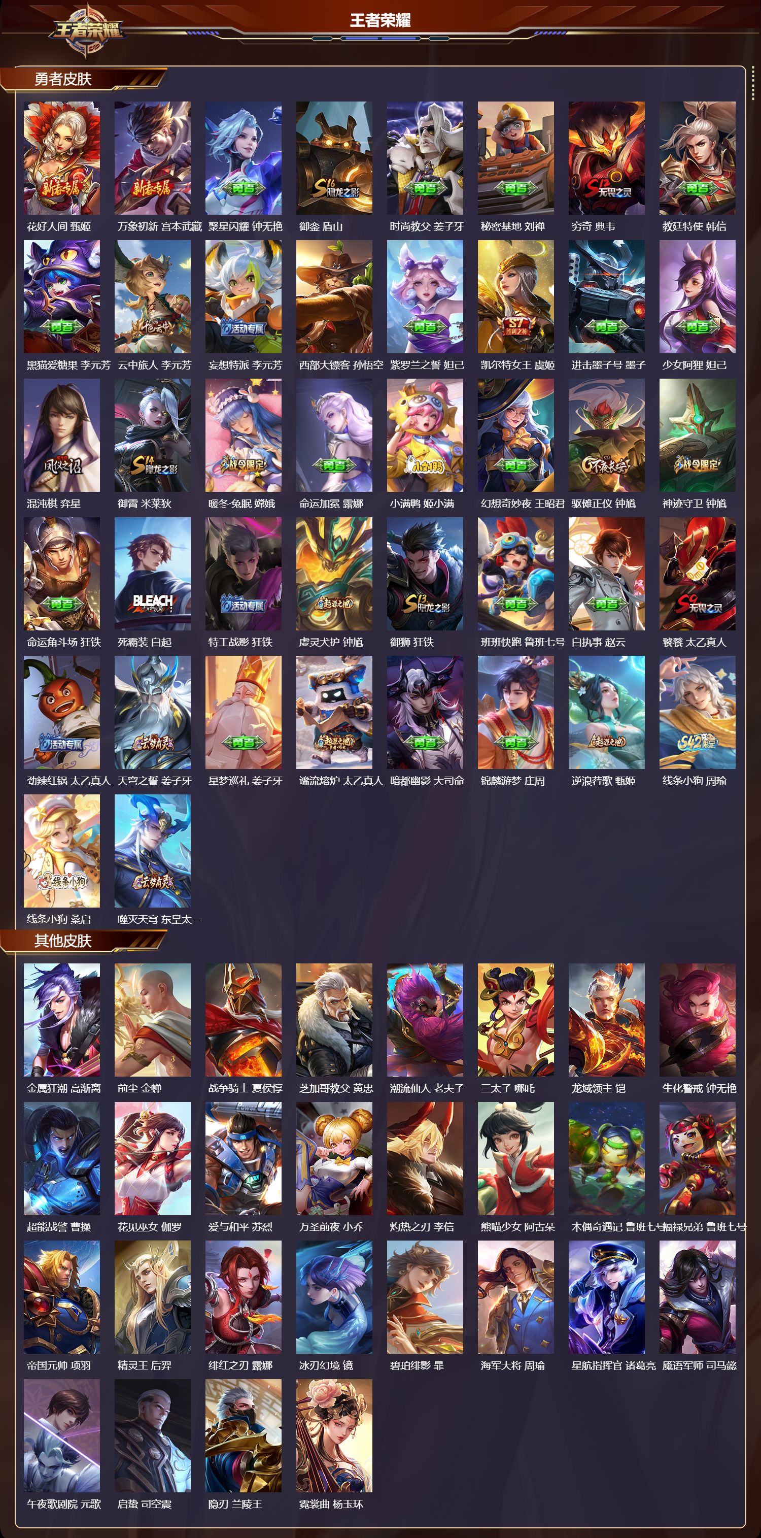 WZQM4247097王者荣耀账号详情图5