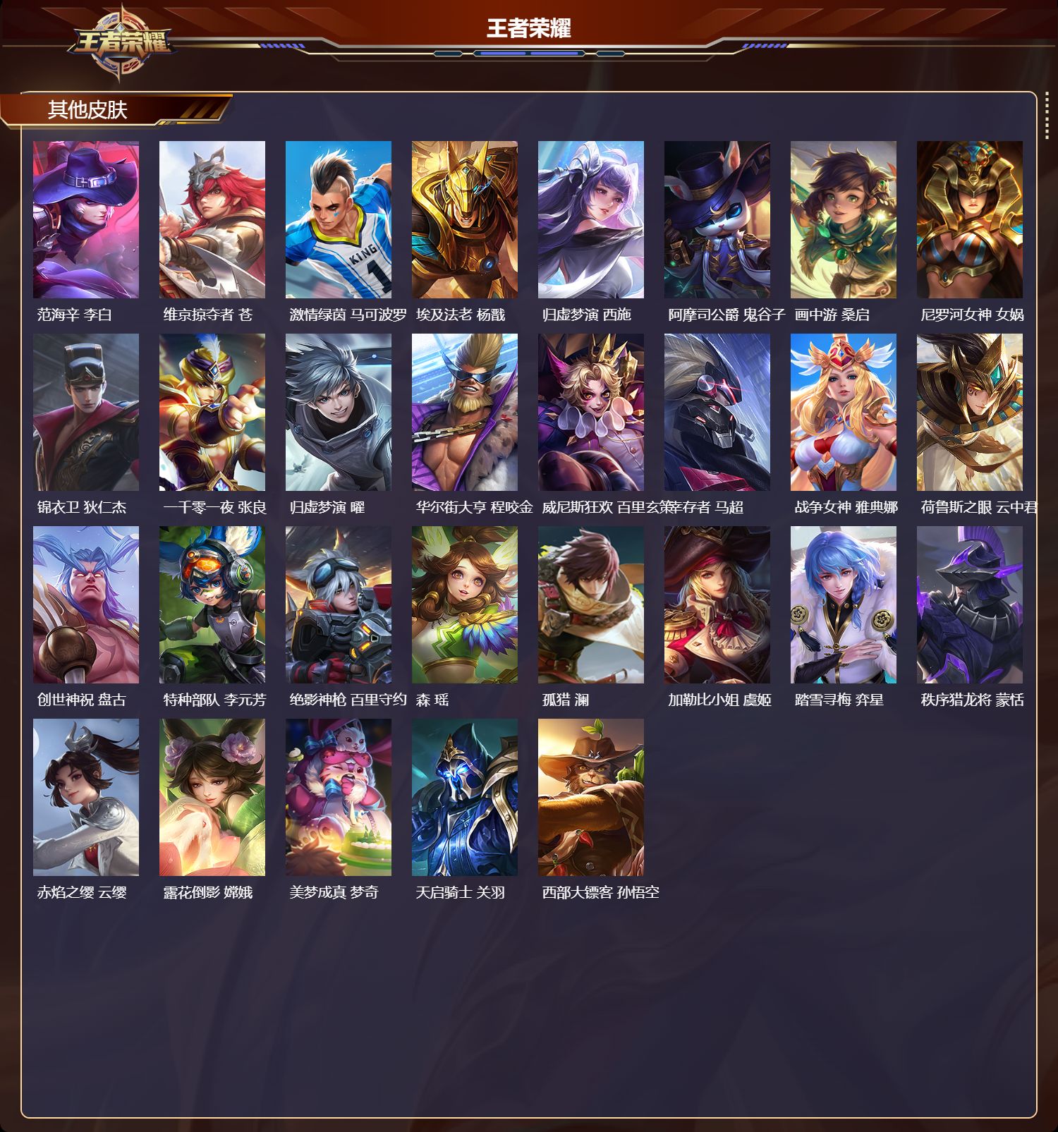 WZMK4247841王者荣耀账号详情图5 WZMK4247841王者荣耀账号详情图5