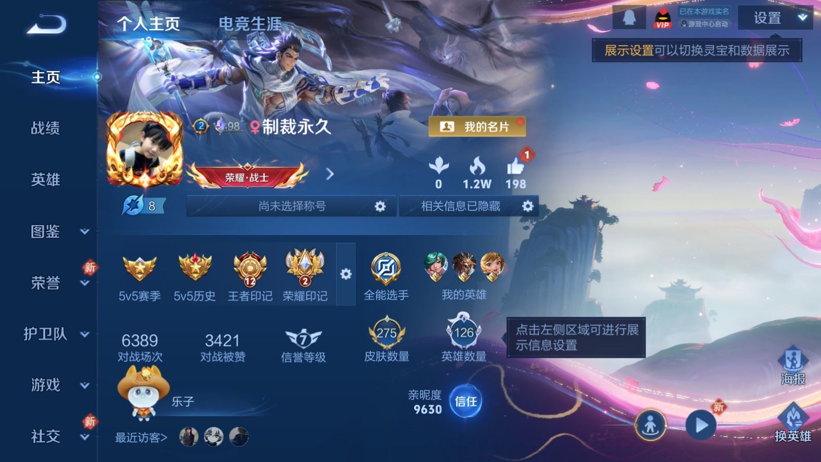 WZCMW4266745王者荣耀账号详情图2