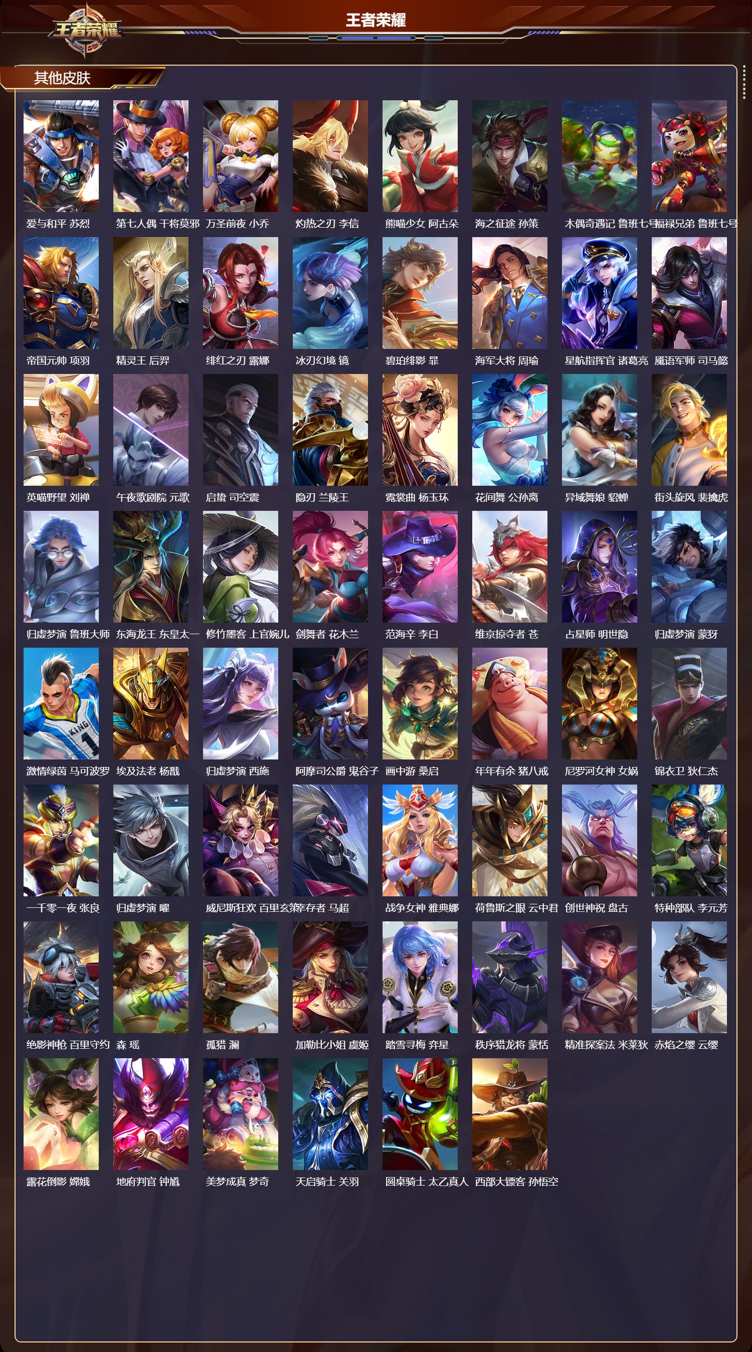 WZMK4247829王者荣耀账号详情图7 WZMK4247829王者荣耀账号详情图7