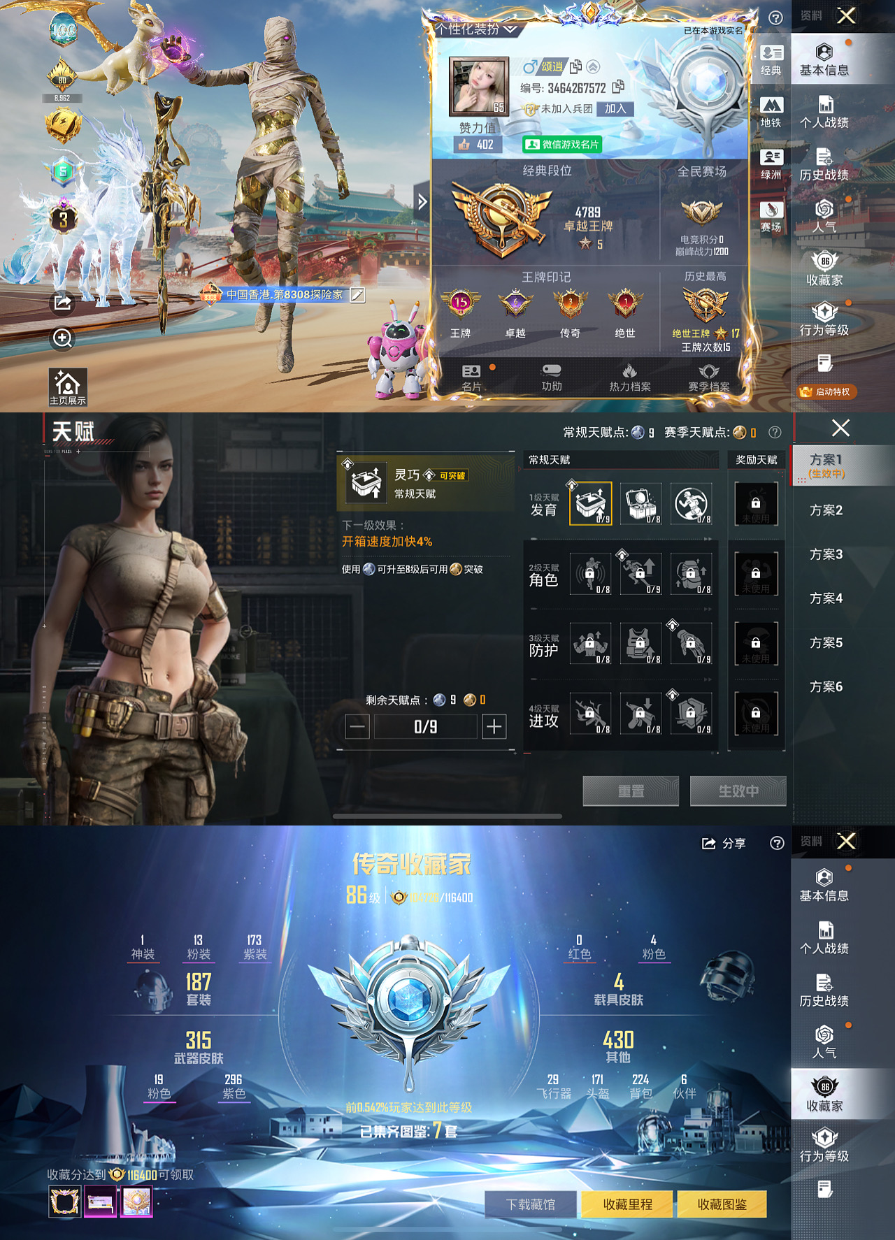 HPLX4137824和平精英账号详情图2