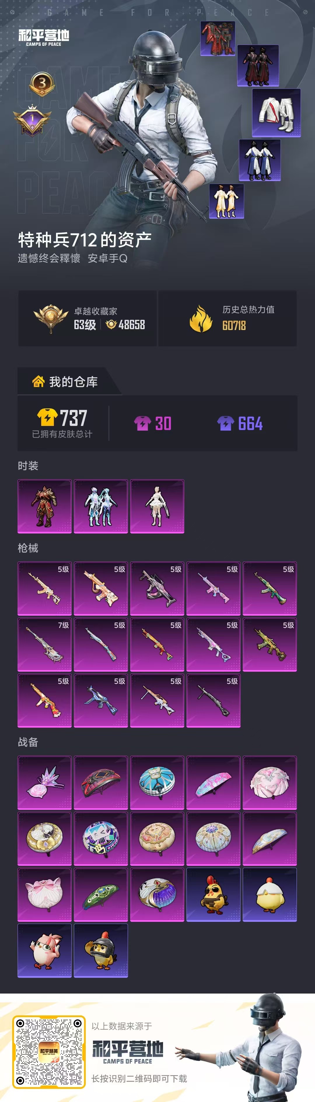 HPSJ4136822和平精英账号详情图2 HPSJ4136822和平精英账号详情图2