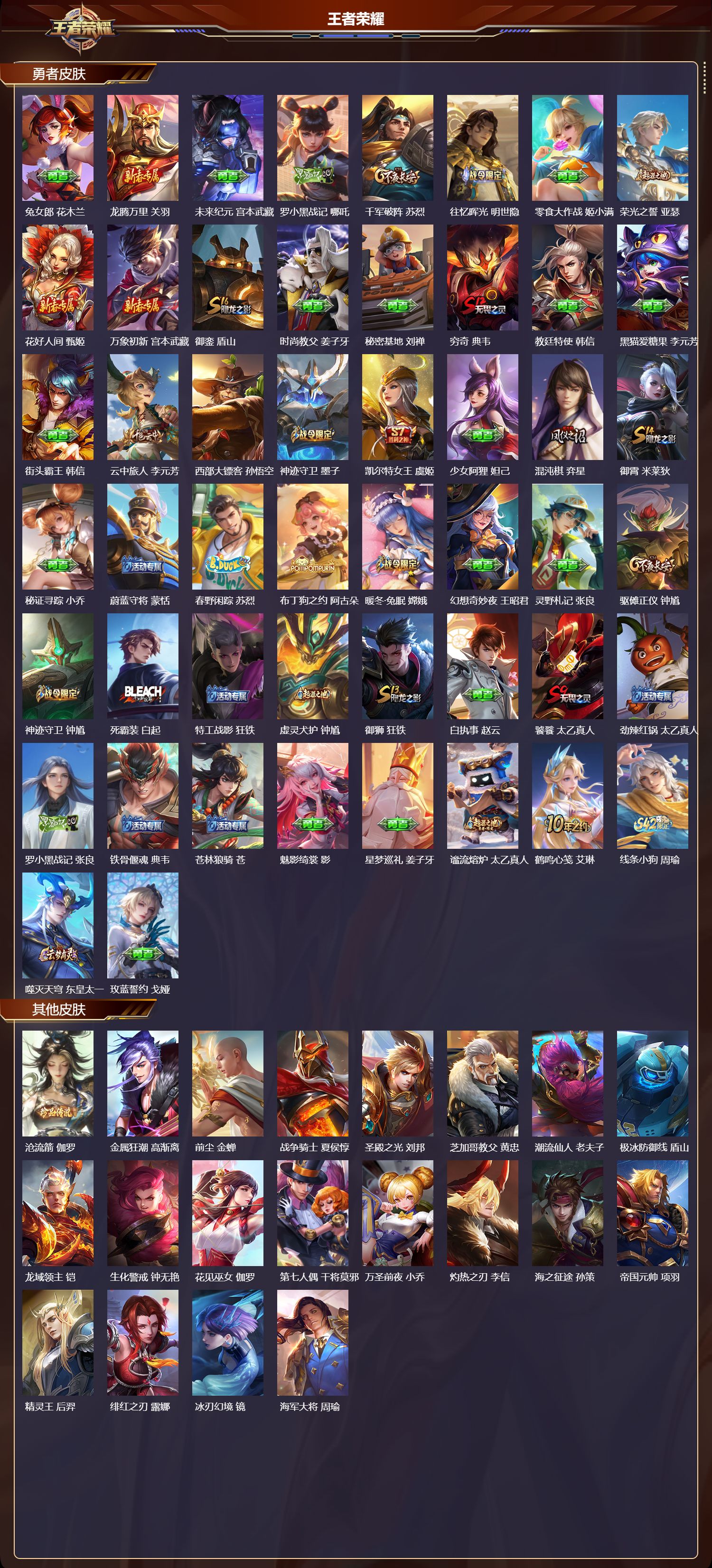 WZQM4249291王者荣耀账号详情图5