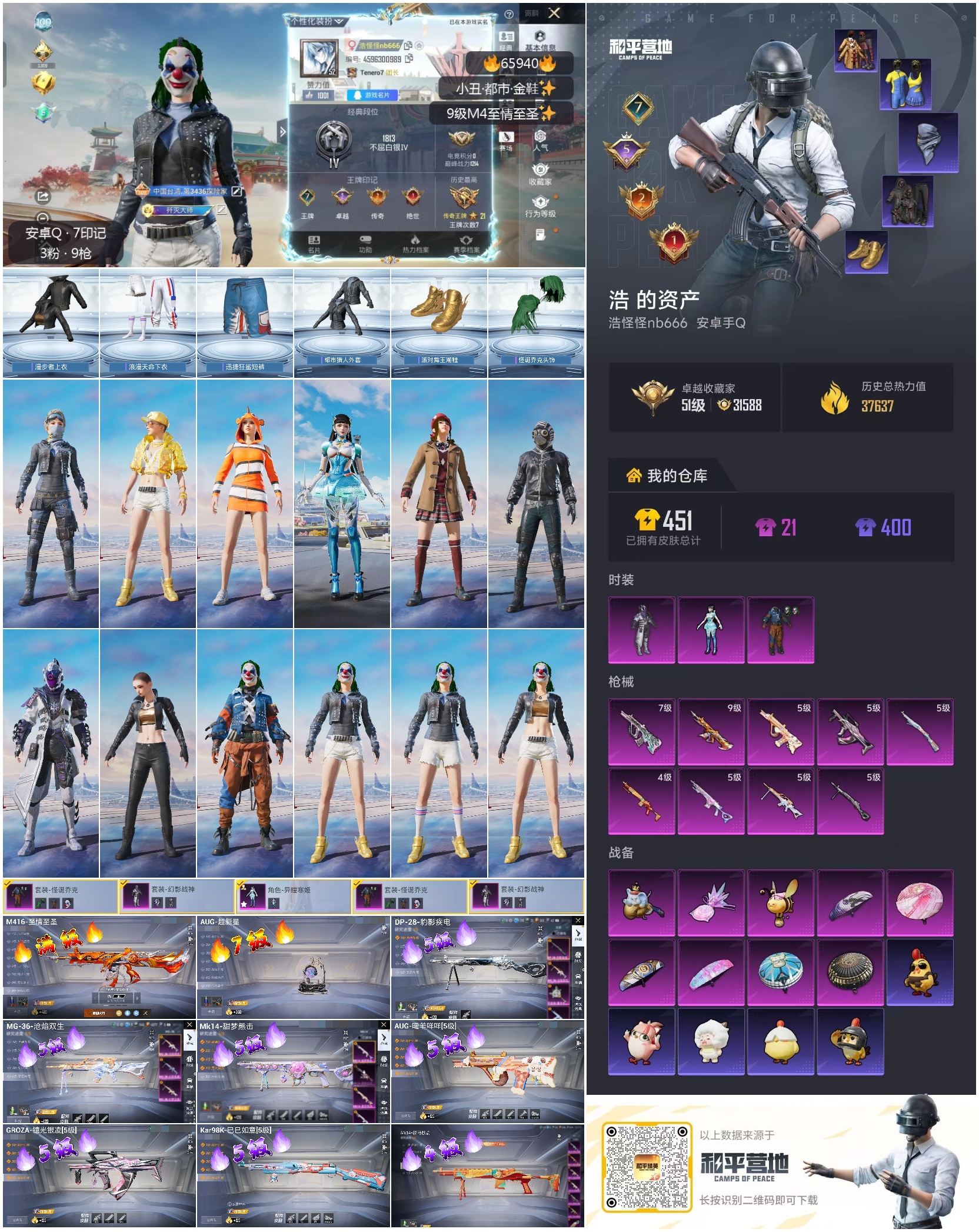 HPSJ4137449和平精英账号详情图4