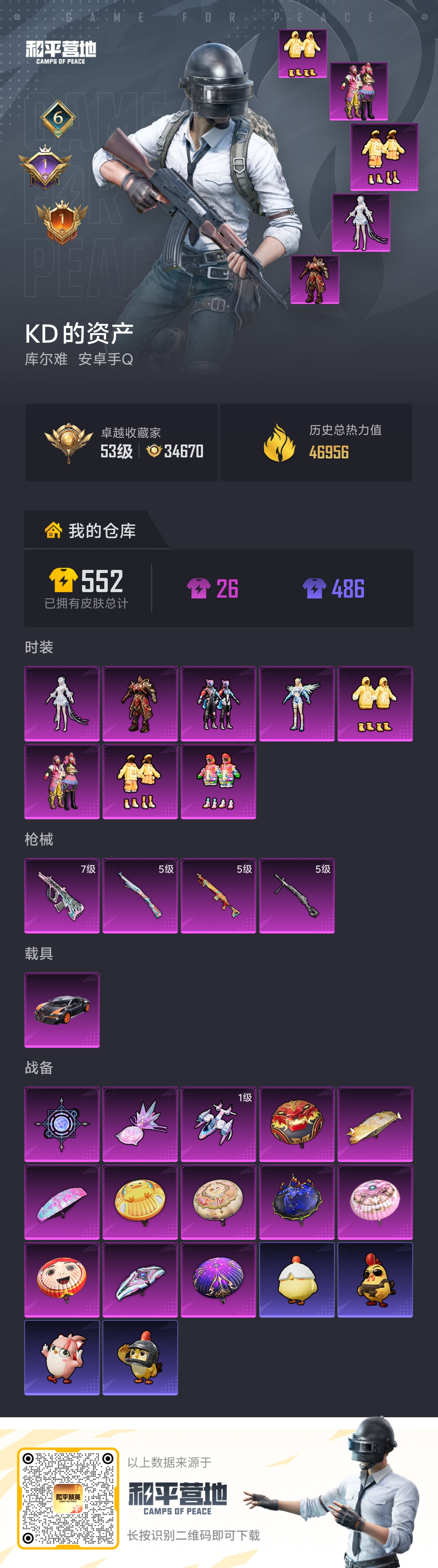 HPSJ4137297和平精英账号详情图2 HPSJ4137297和平精英账号详情图2