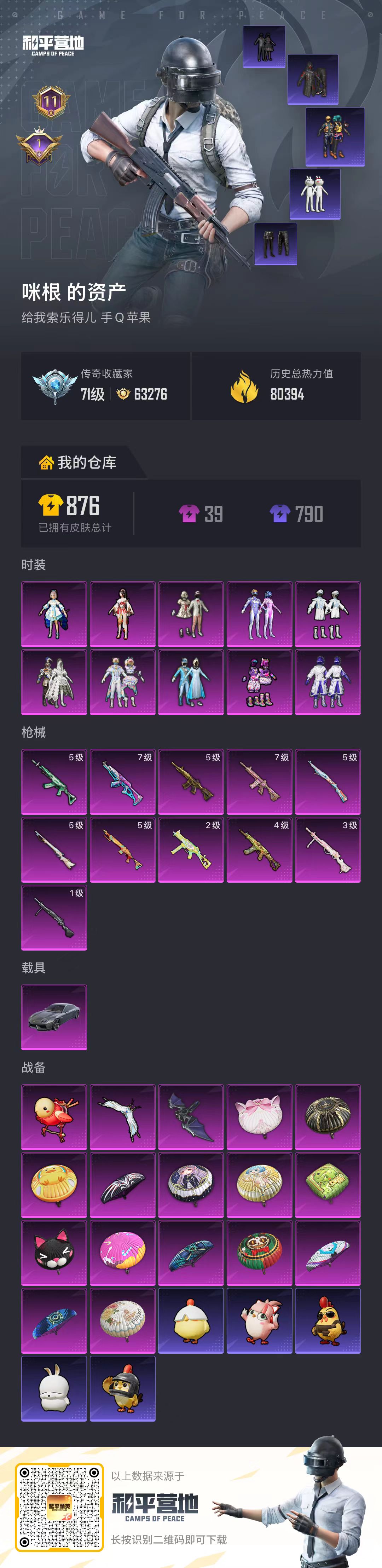 HPSJ4137012和平精英账号详情图2