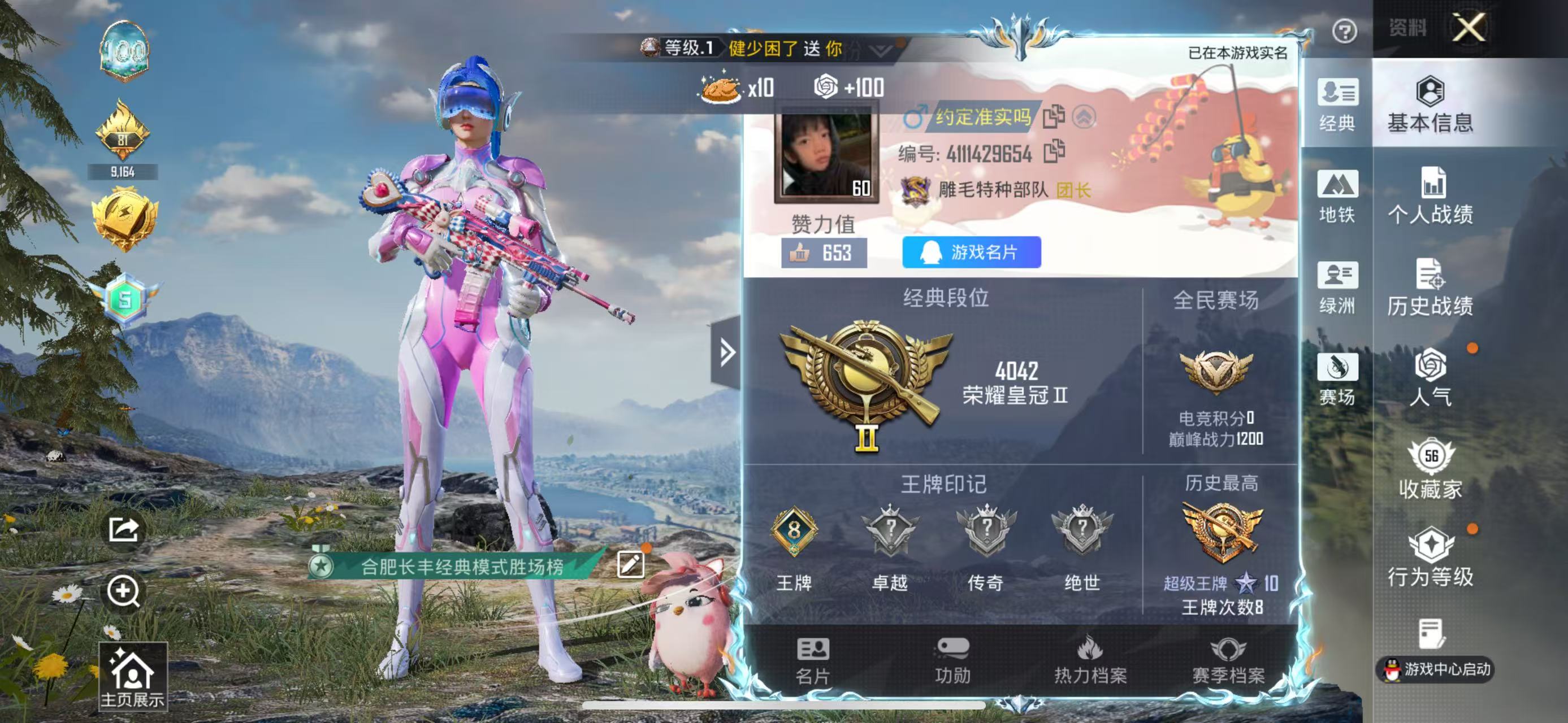 HPSJ4136992和平精英账号详情图3 HPSJ4136992和平精英账号详情图3