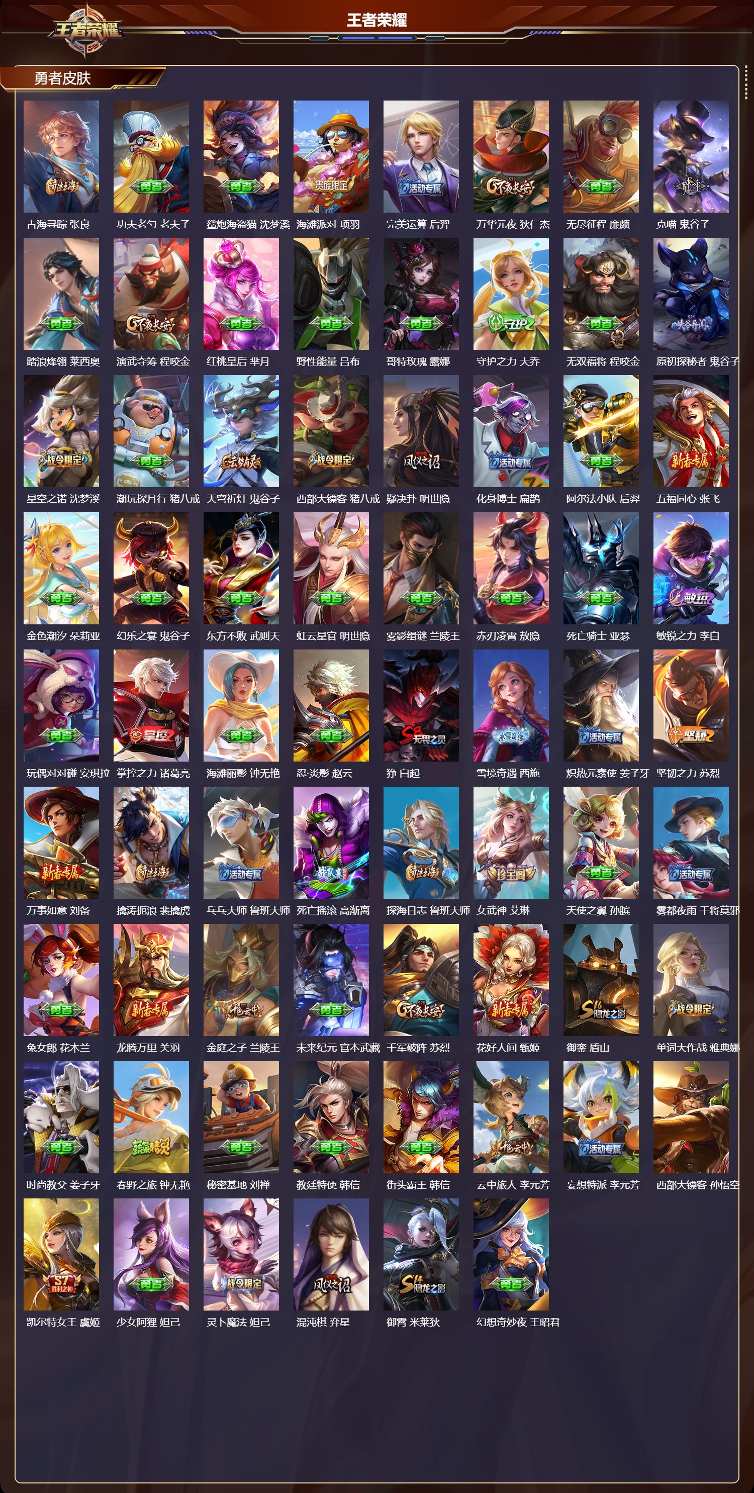 WZQM4249383王者荣耀账号详情图4