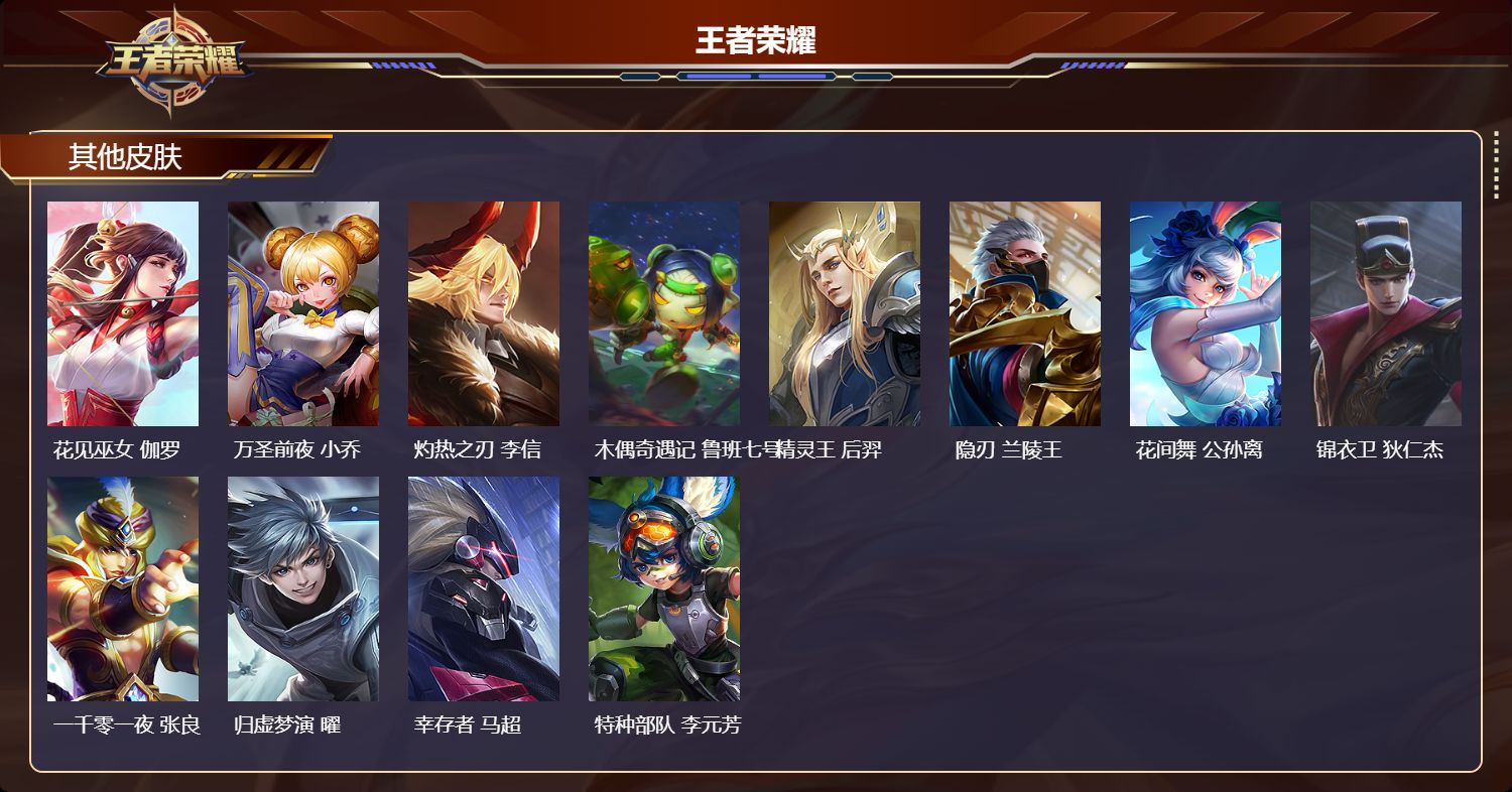 WZCMW4265977王者荣耀账号详情图7 WZCMW4265977王者荣耀账号详情图7