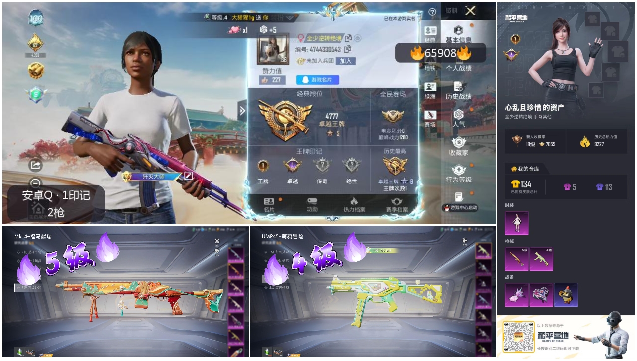 HPSJ4136857和平精英账号详情图4 HPSJ4136857和平精英账号详情图4