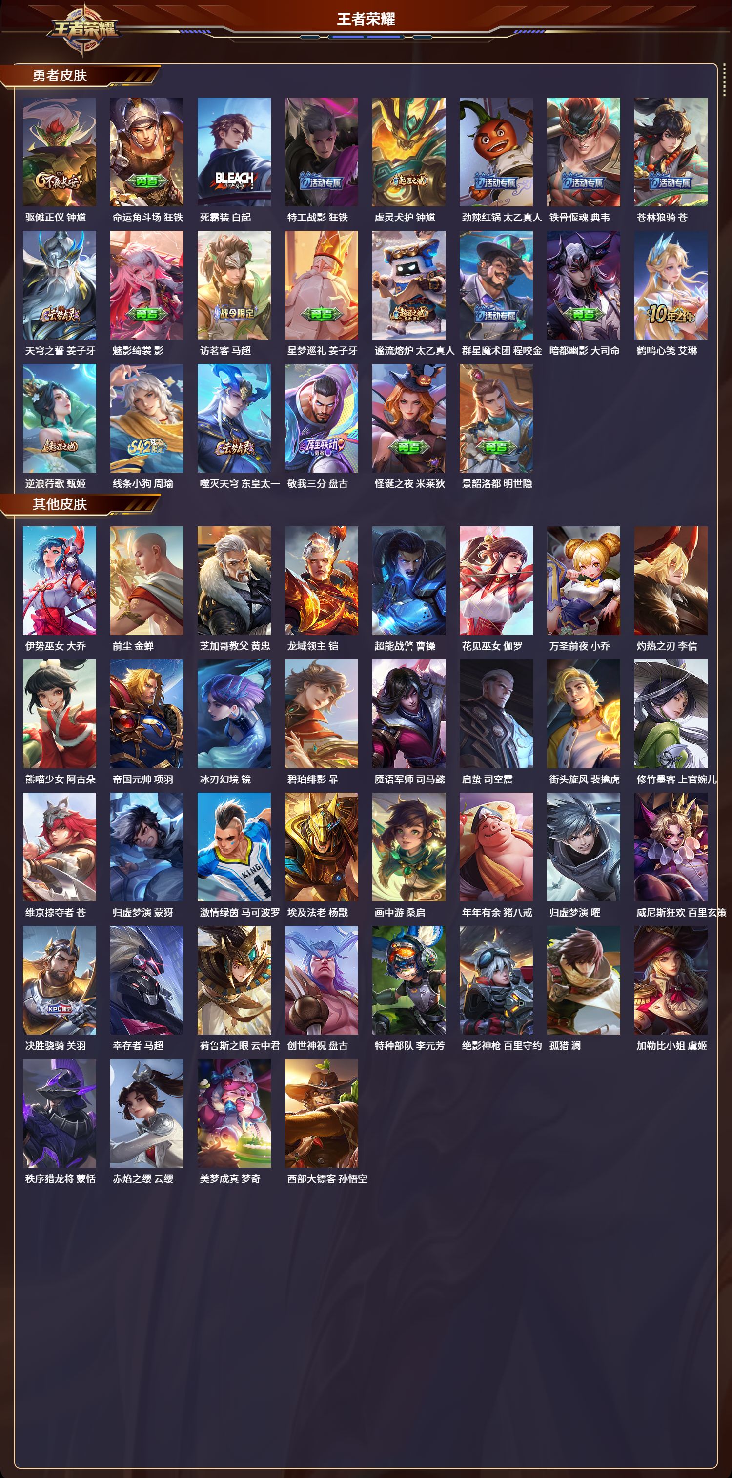 WZLX4249887王者荣耀账号详情图4 WZLX4249887王者荣耀账号详情图4