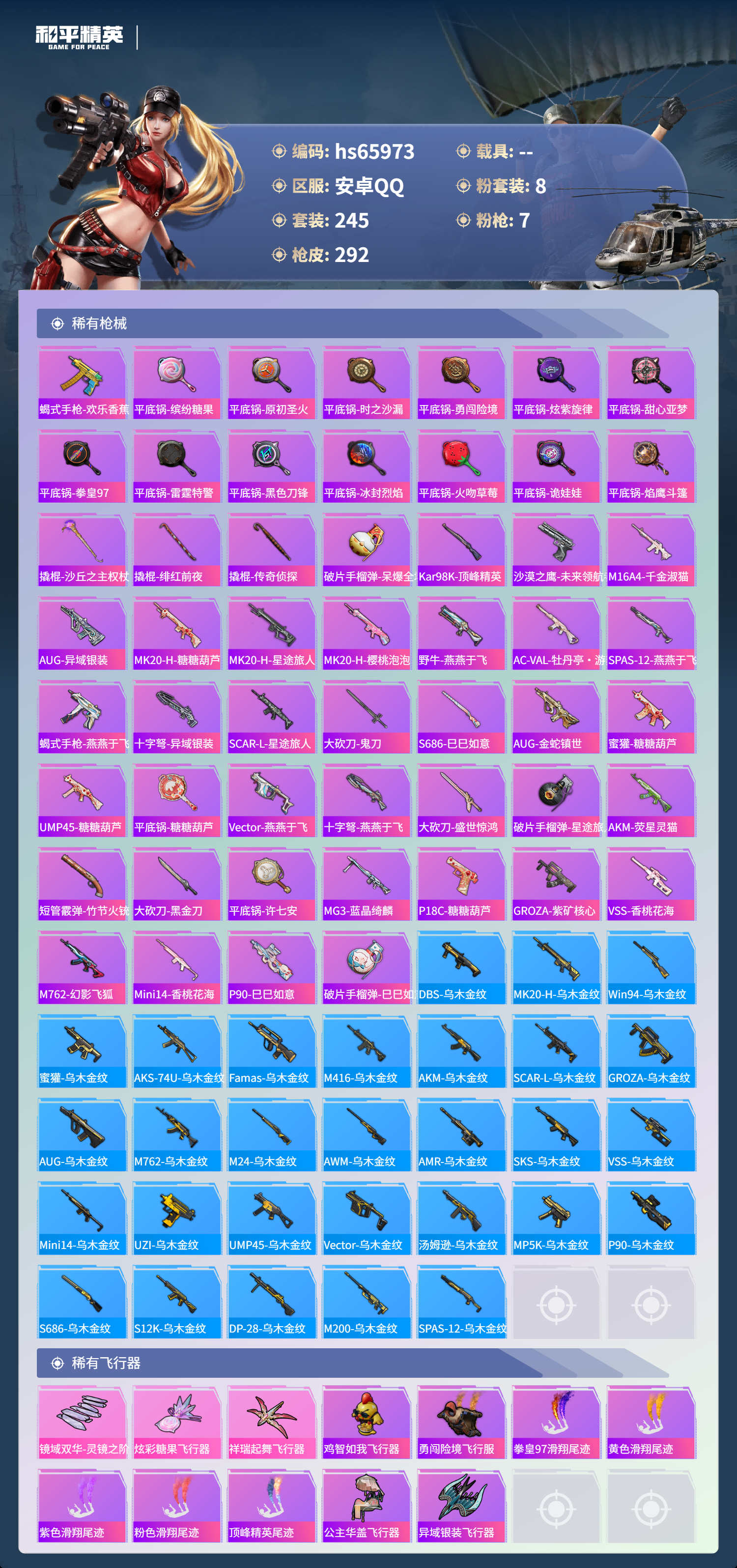 HPSJ4137254和平精英账号详情图10 HPSJ4137254和平精英账号详情图10