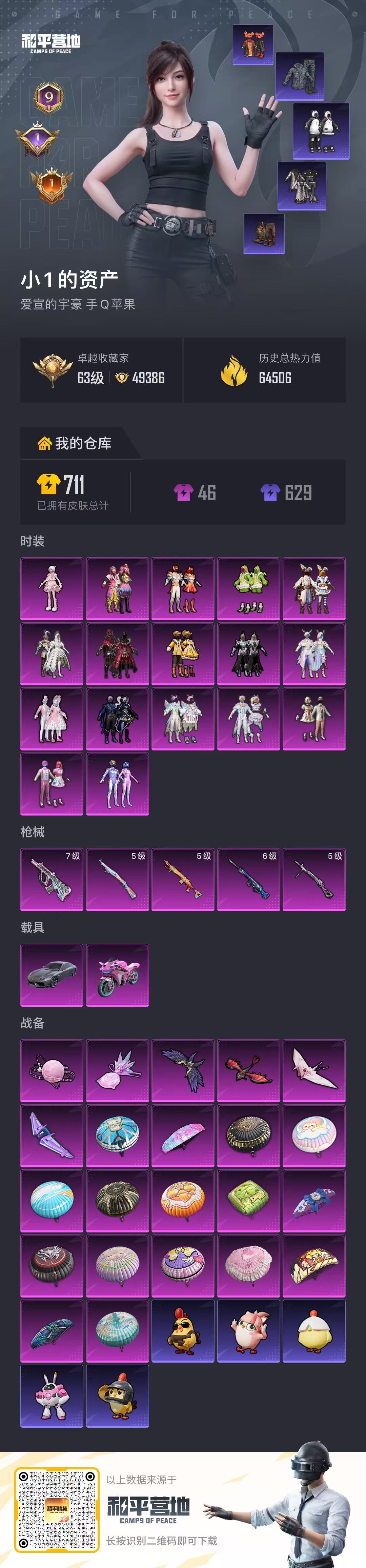 HPCMW4116345和平精英账号详情图3