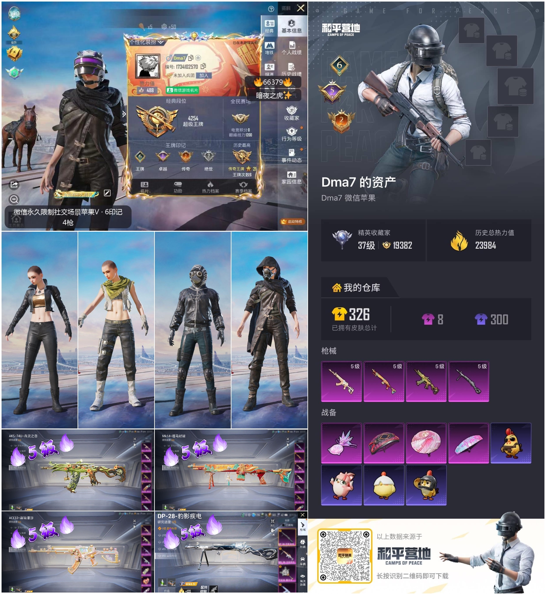 HPCMW4149183和平精英账号详情图4