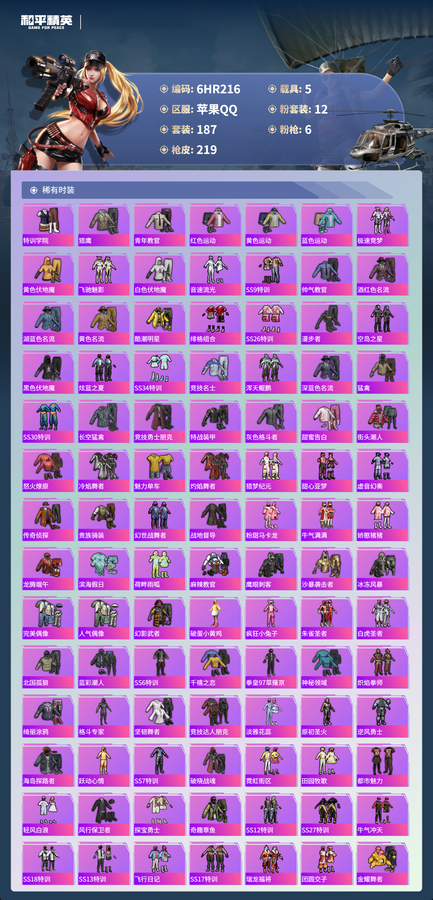 HPCMW4150597和平精英账号详情图3 HPCMW4150597和平精英账号详情图3