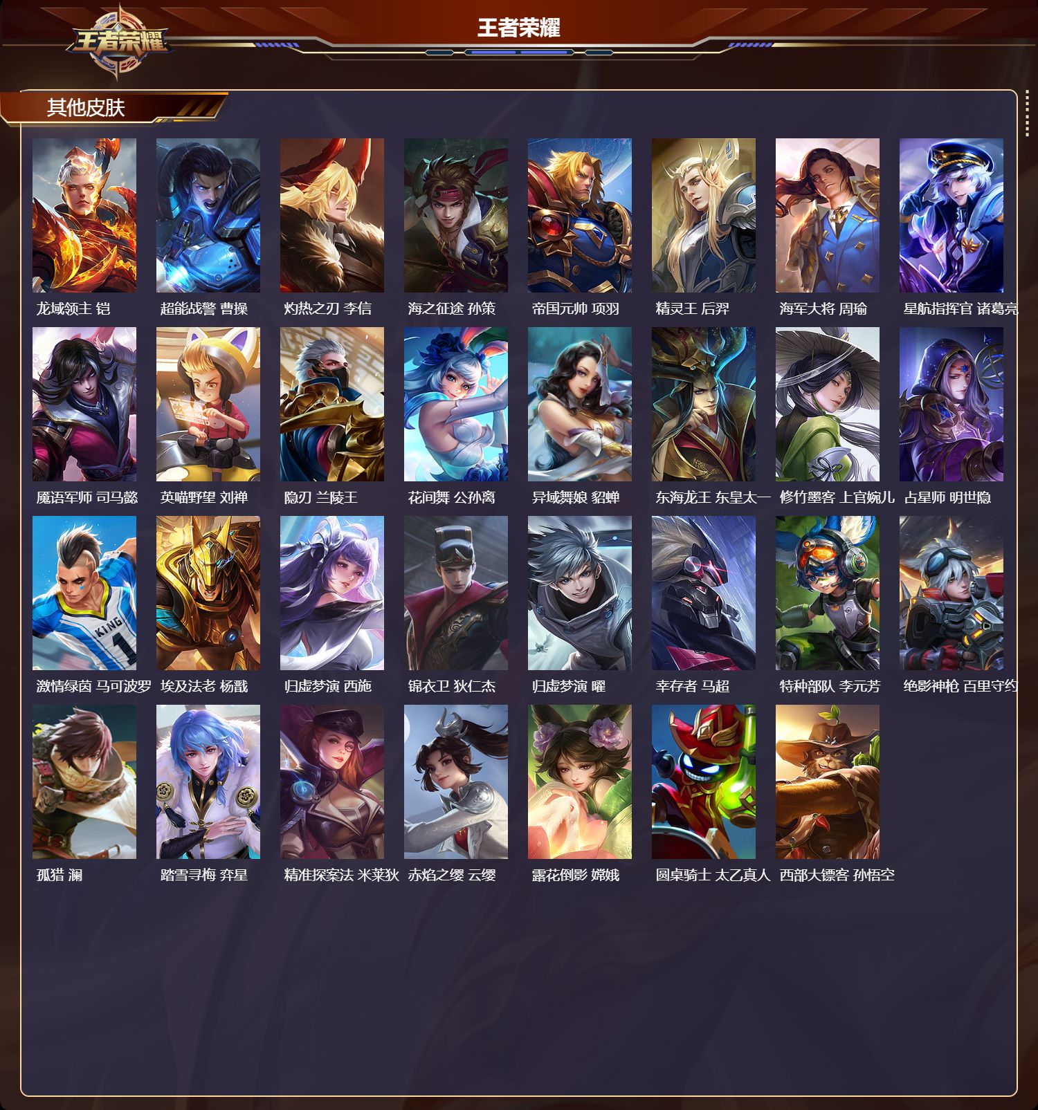 WZQM4247045王者荣耀账号详情图5