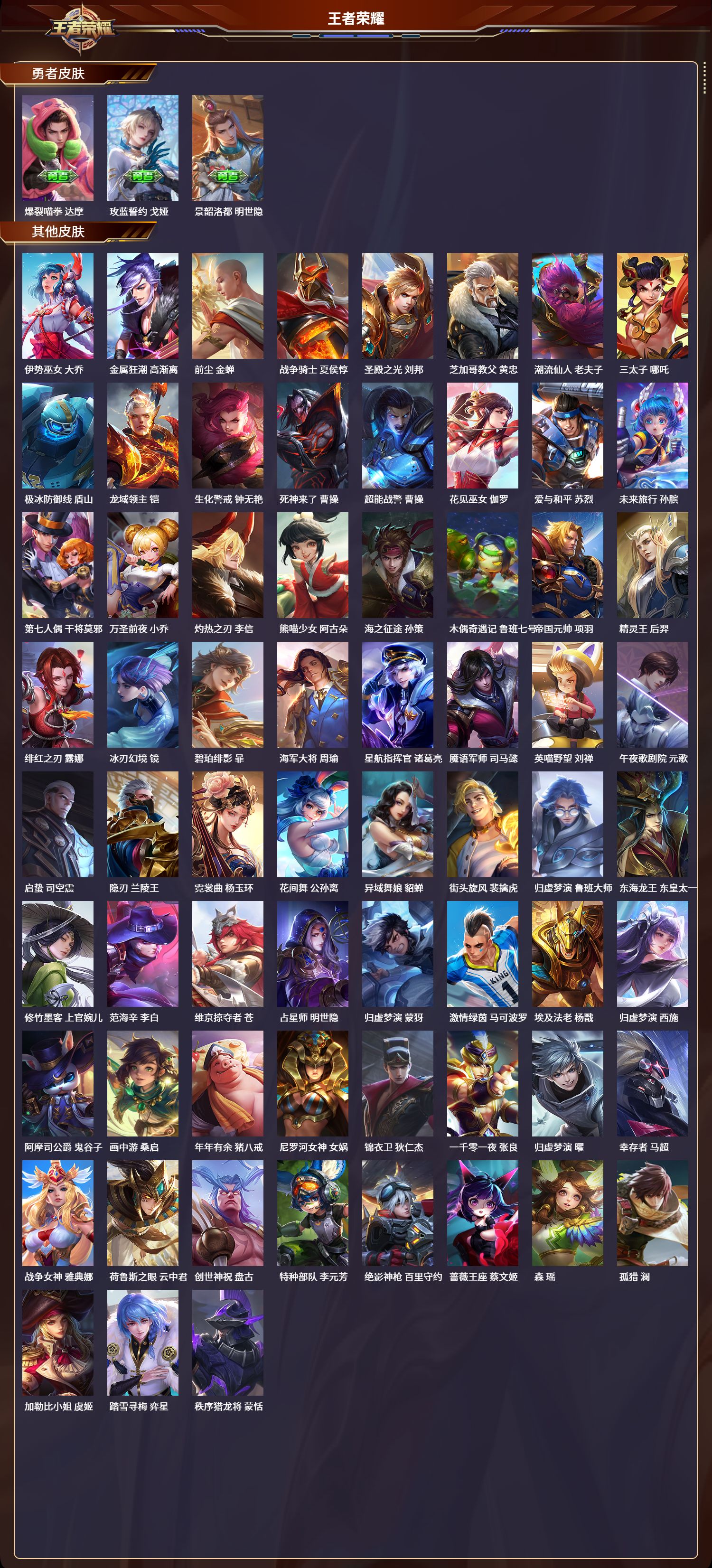 WZLX4248613王者荣耀账号详情图5 WZLX4248613王者荣耀账号详情图5