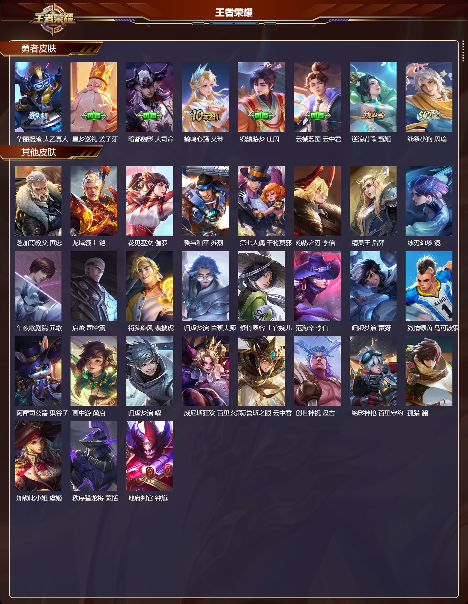 WZMK4247051王者荣耀账号详情图4 WZMK4247051王者荣耀账号详情图4