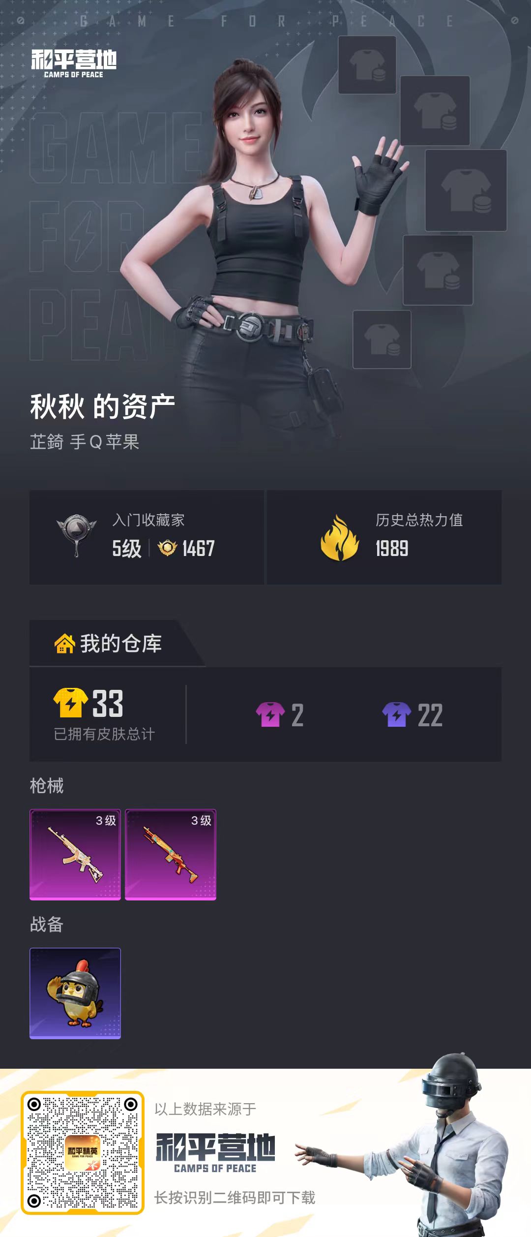 HPSJ4136828和平精英账号详情图2 HPSJ4136828和平精英账号详情图2