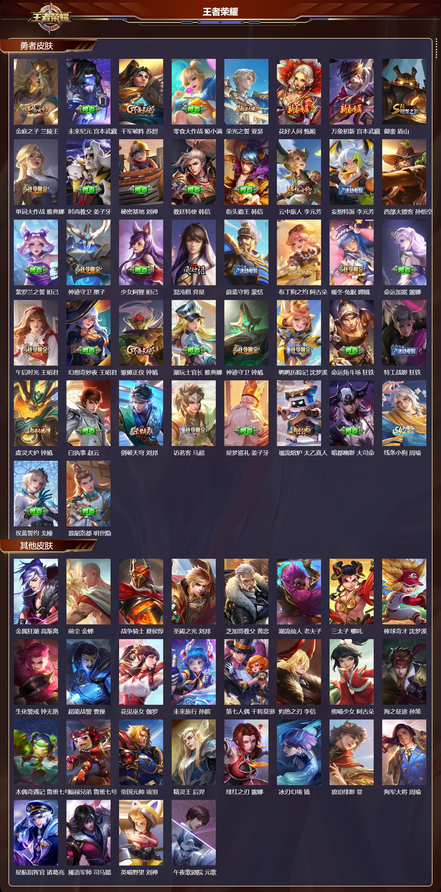 WZQM4247880王者荣耀账号详情图5 WZQM4247880王者荣耀账号详情图5