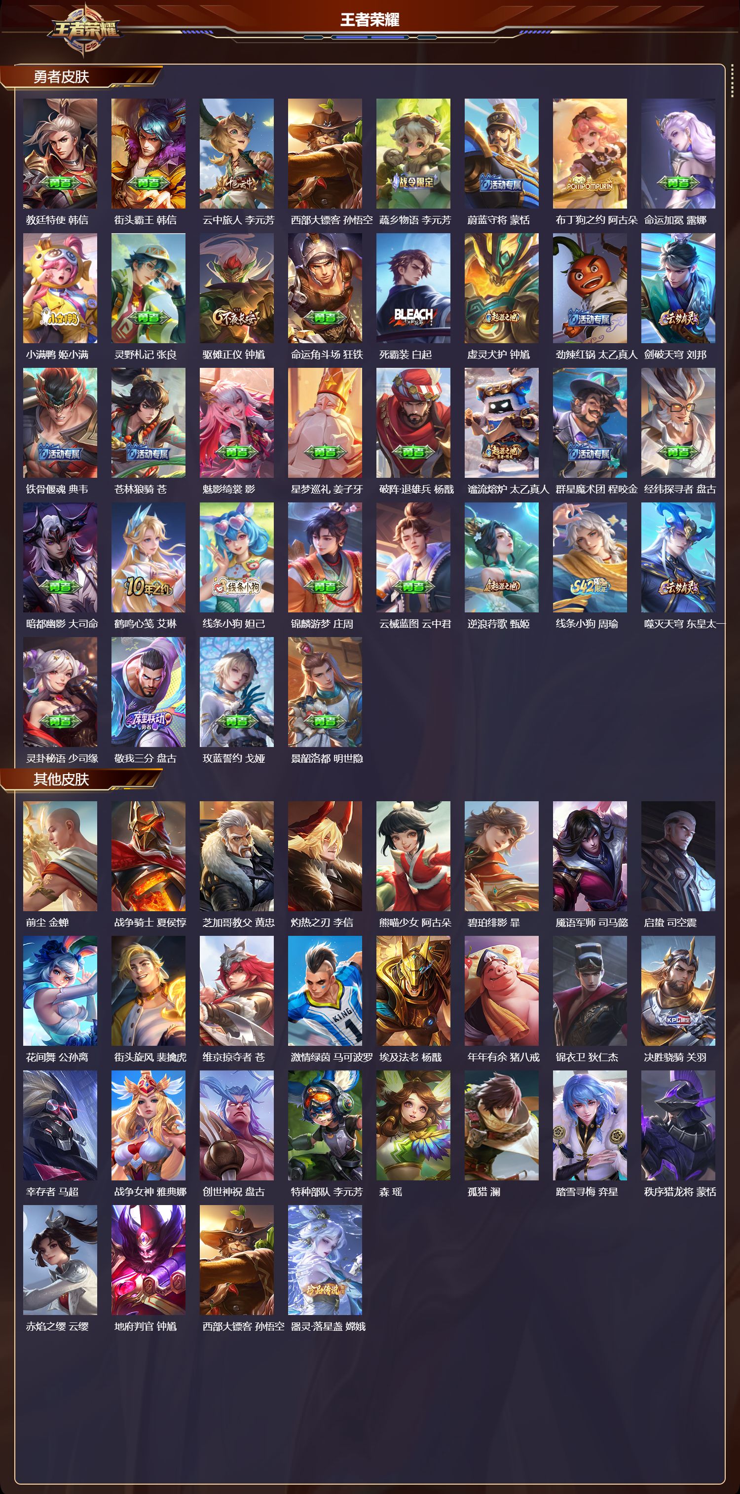 WZQM4247930王者荣耀账号详情图4 WZQM4247930王者荣耀账号详情图4