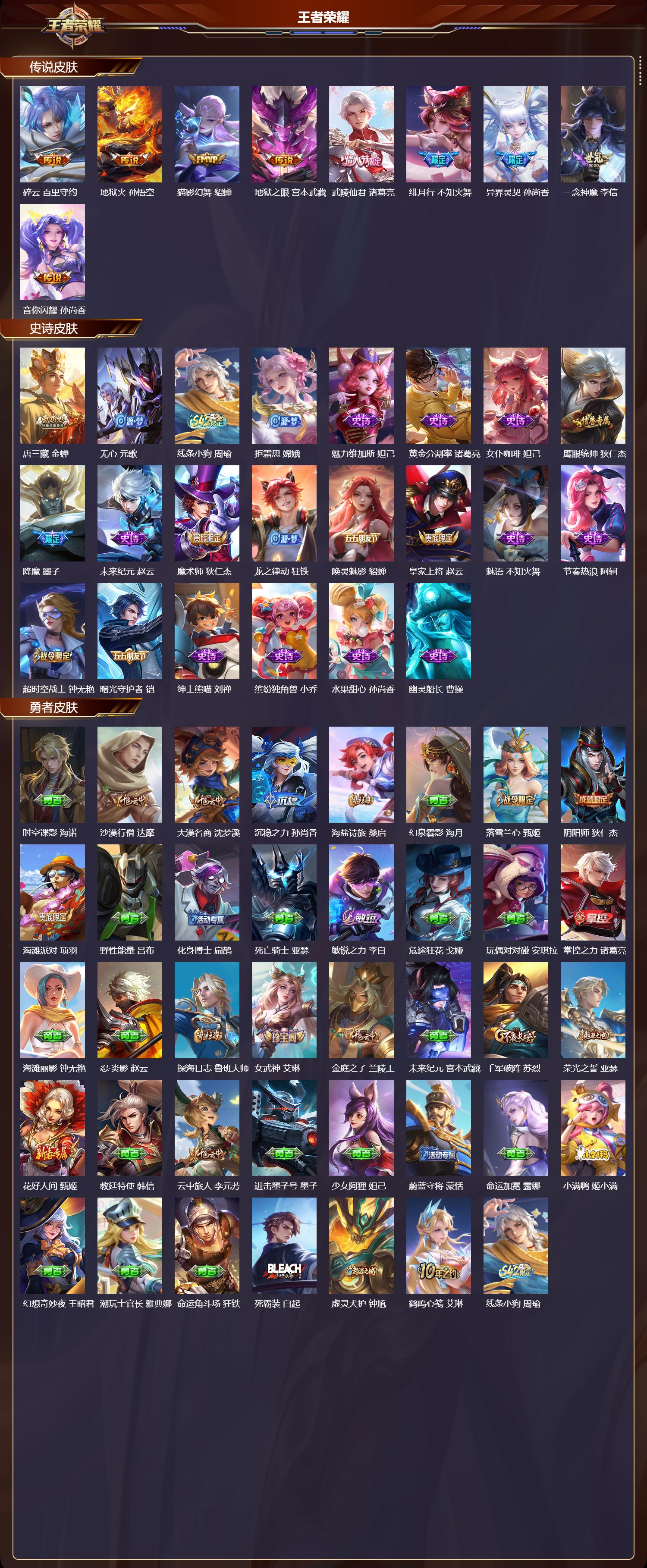 WZCMW4266721王者荣耀账号详情图6 WZCMW4266721王者荣耀账号详情图6